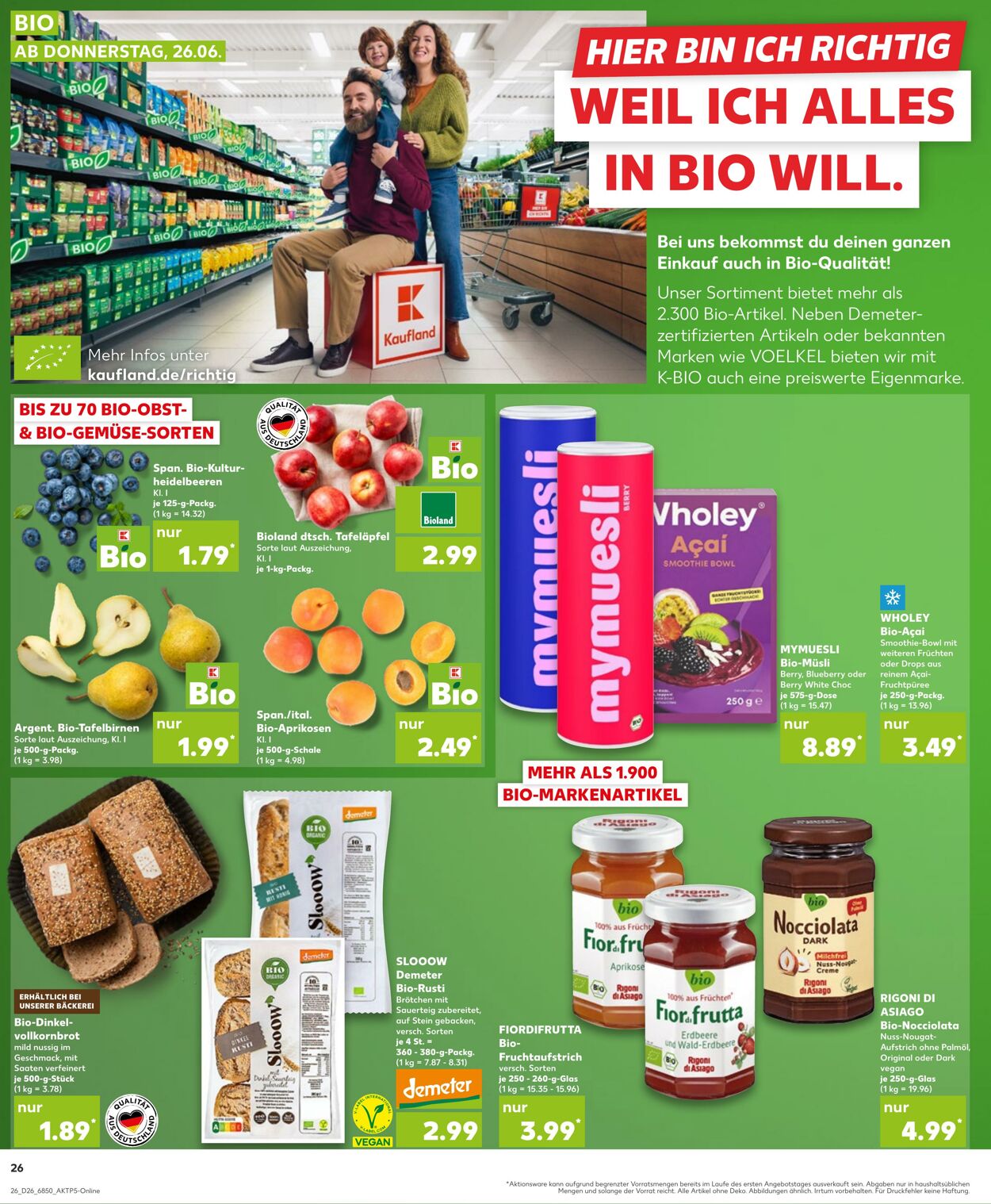 Prospekt Kaufland 26.06.2025 - 02.07.2025