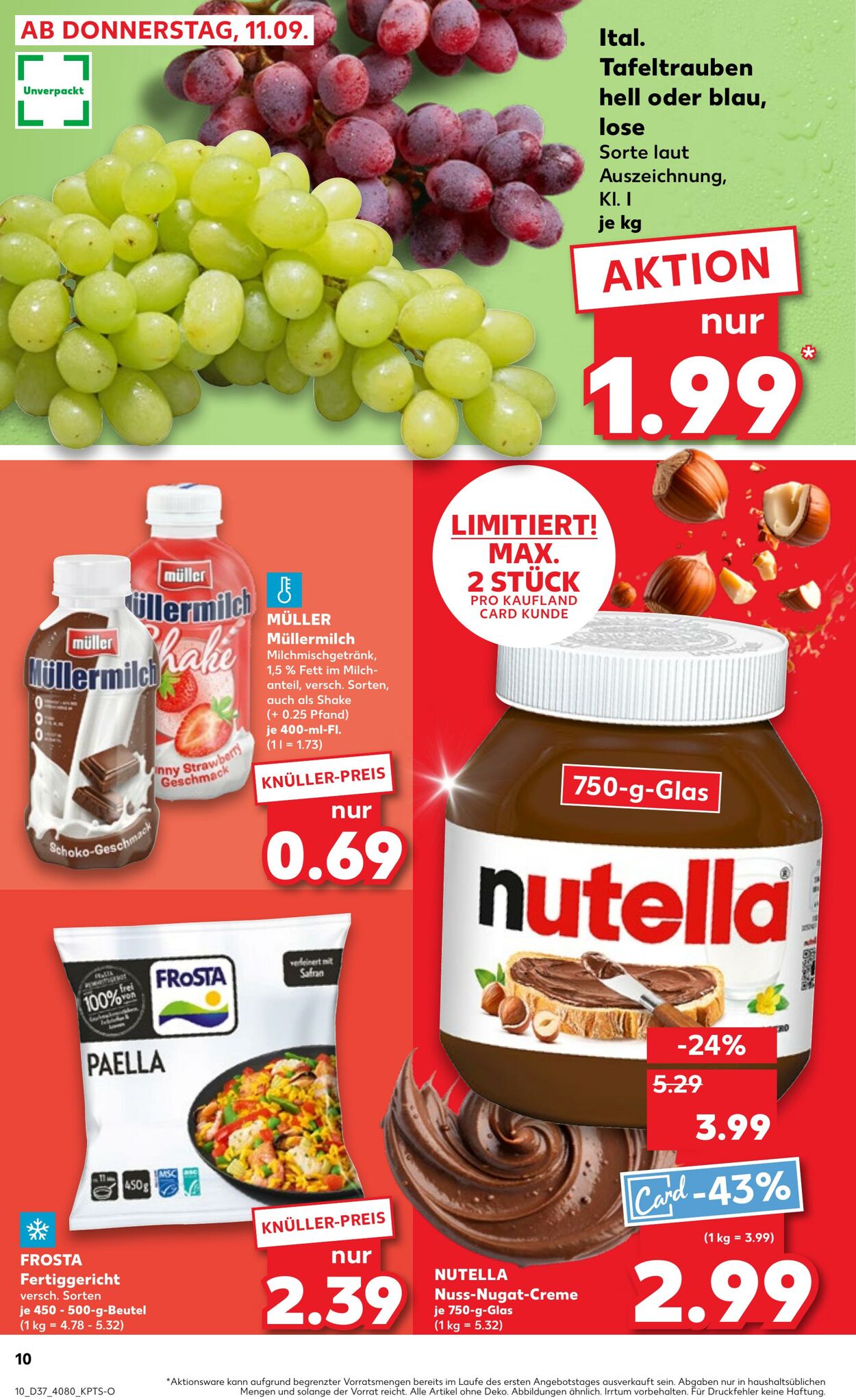 Prospekt Kaufland 14.09.2025 - 17.09.2025