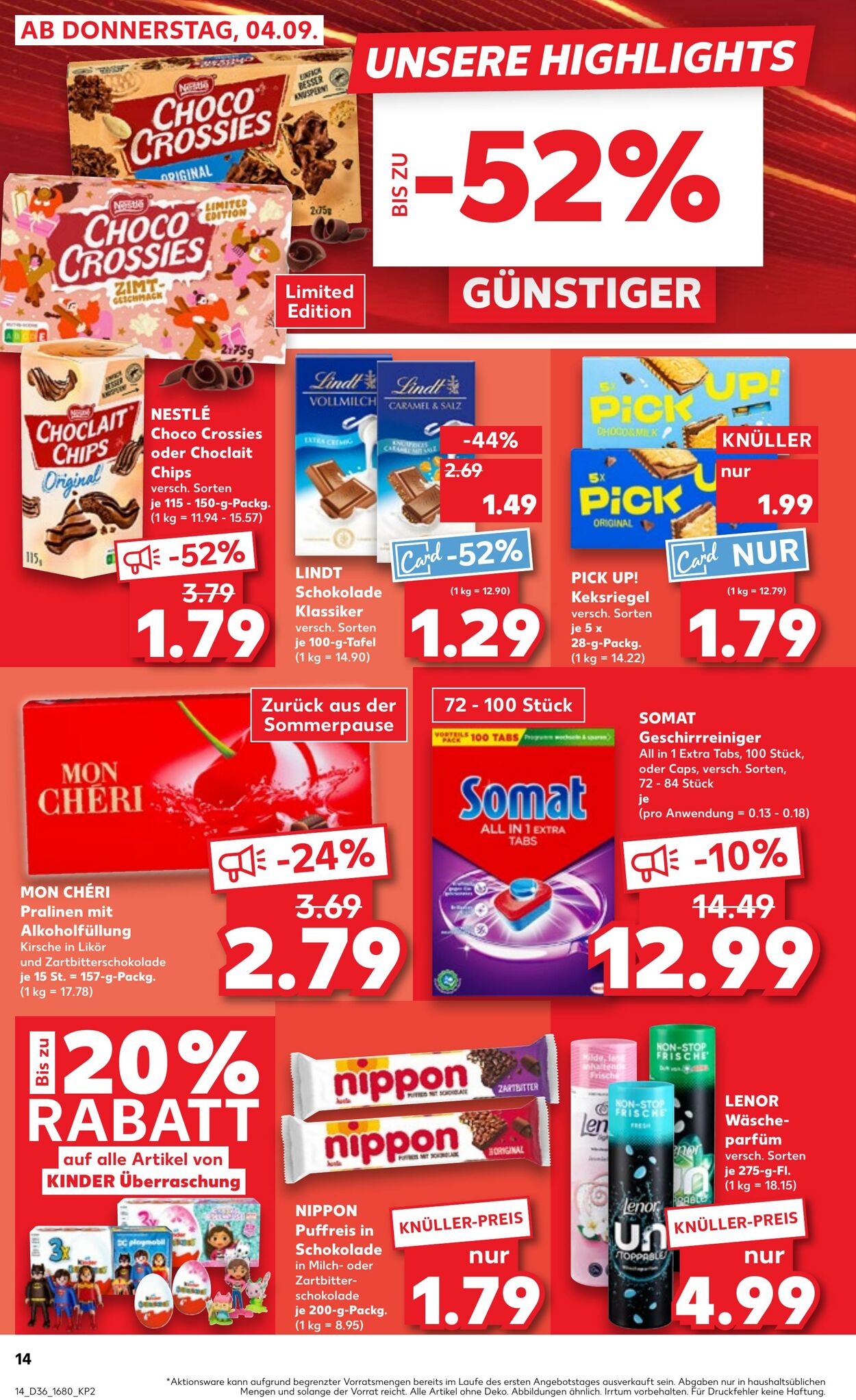 Prospekt Kaufland 07.09.2025 - 10.09.2025