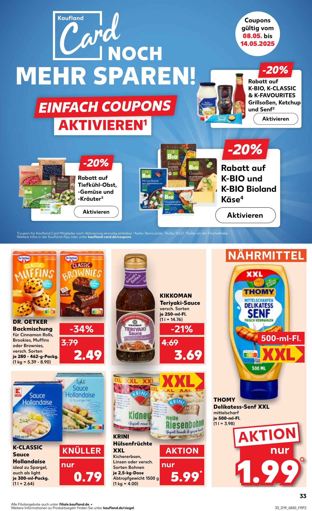 Prospekt Kaufland 08.05.2025 - 14.05.2025