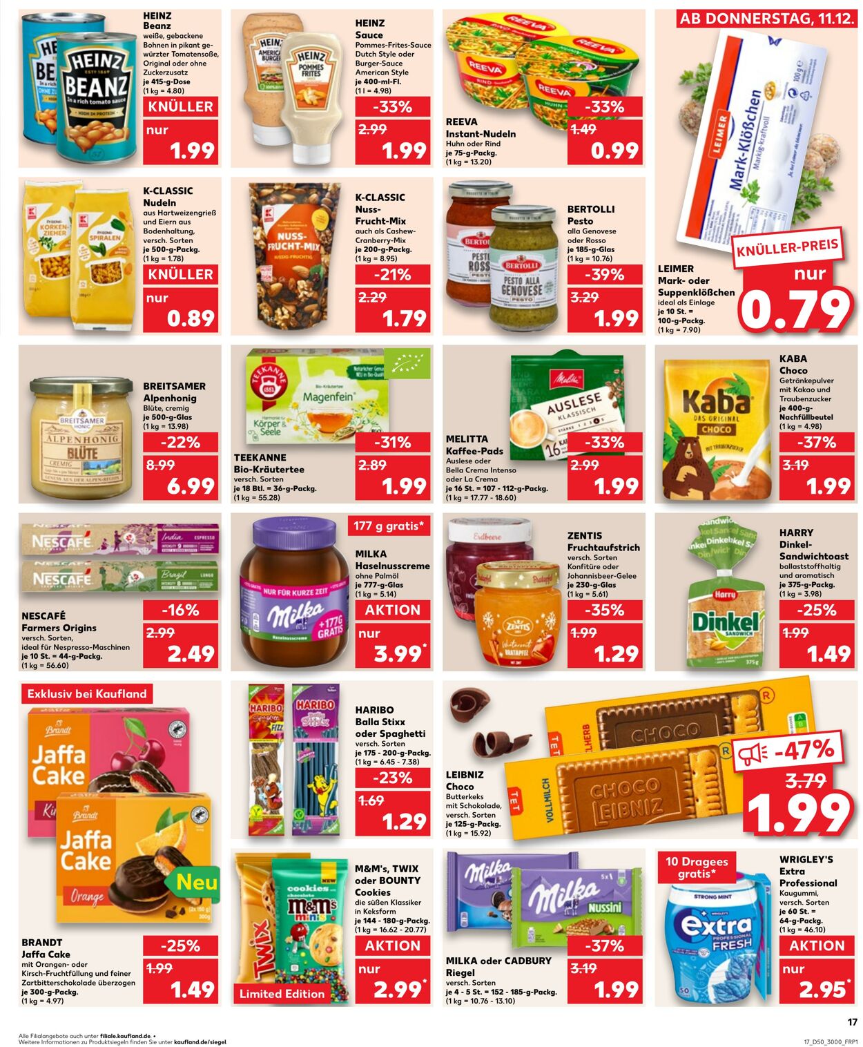 Prospekt Kaufland 11.12.2025 - 17.12.2025