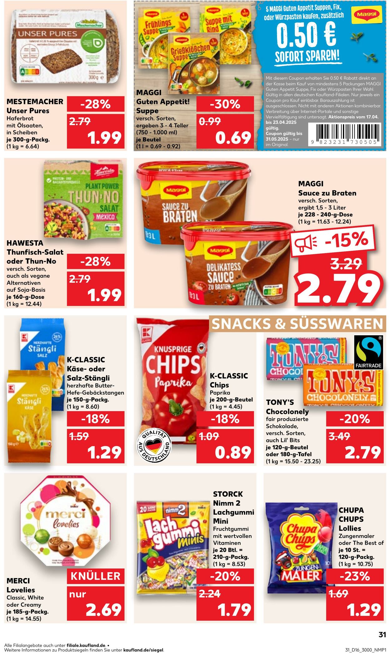 Prospekt Kaufland 17.04.2025 - 23.04.2025