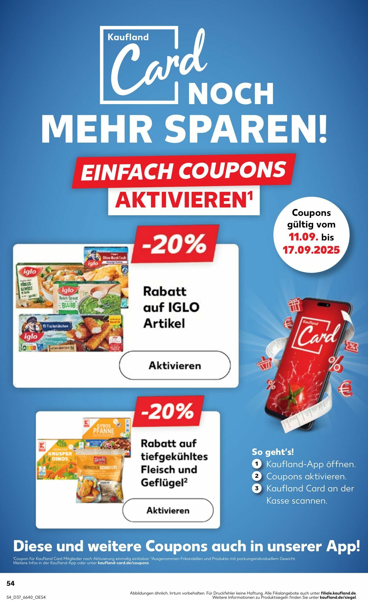 Prospekt Kaufland 11.09.2025 - 17.09.2025