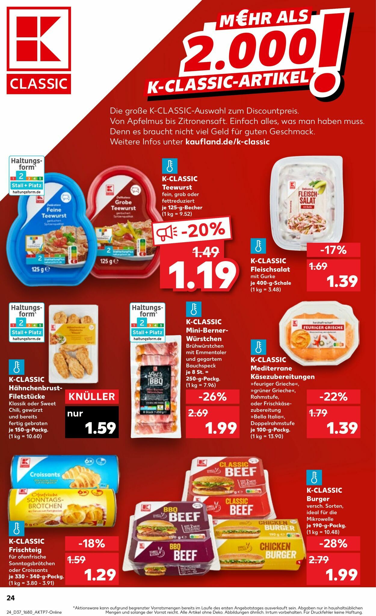 Prospekt Kaufland 11.09.2025 - 17.09.2025