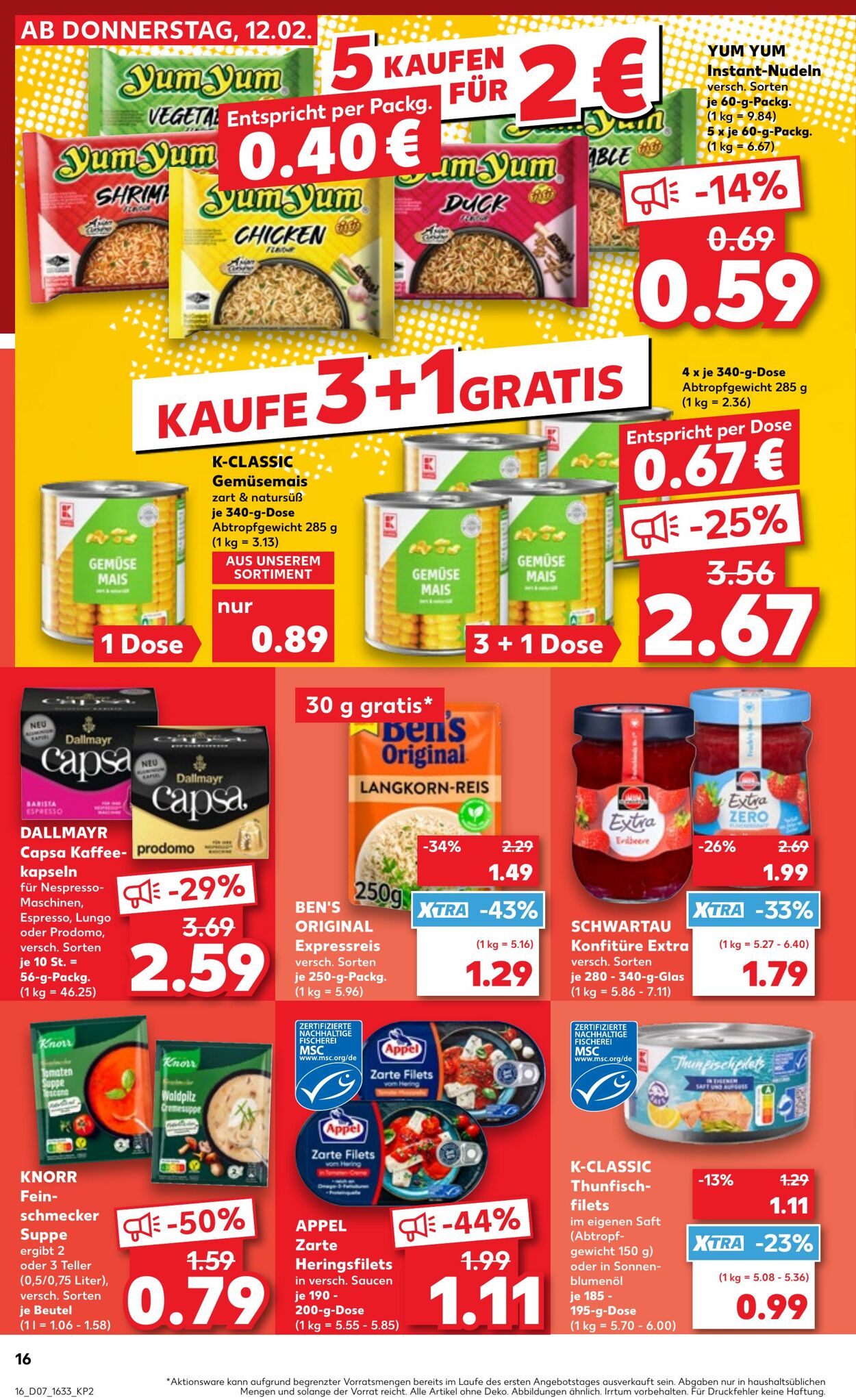 Prospekt Kaufland 15.02.2026 - 18.02.2026