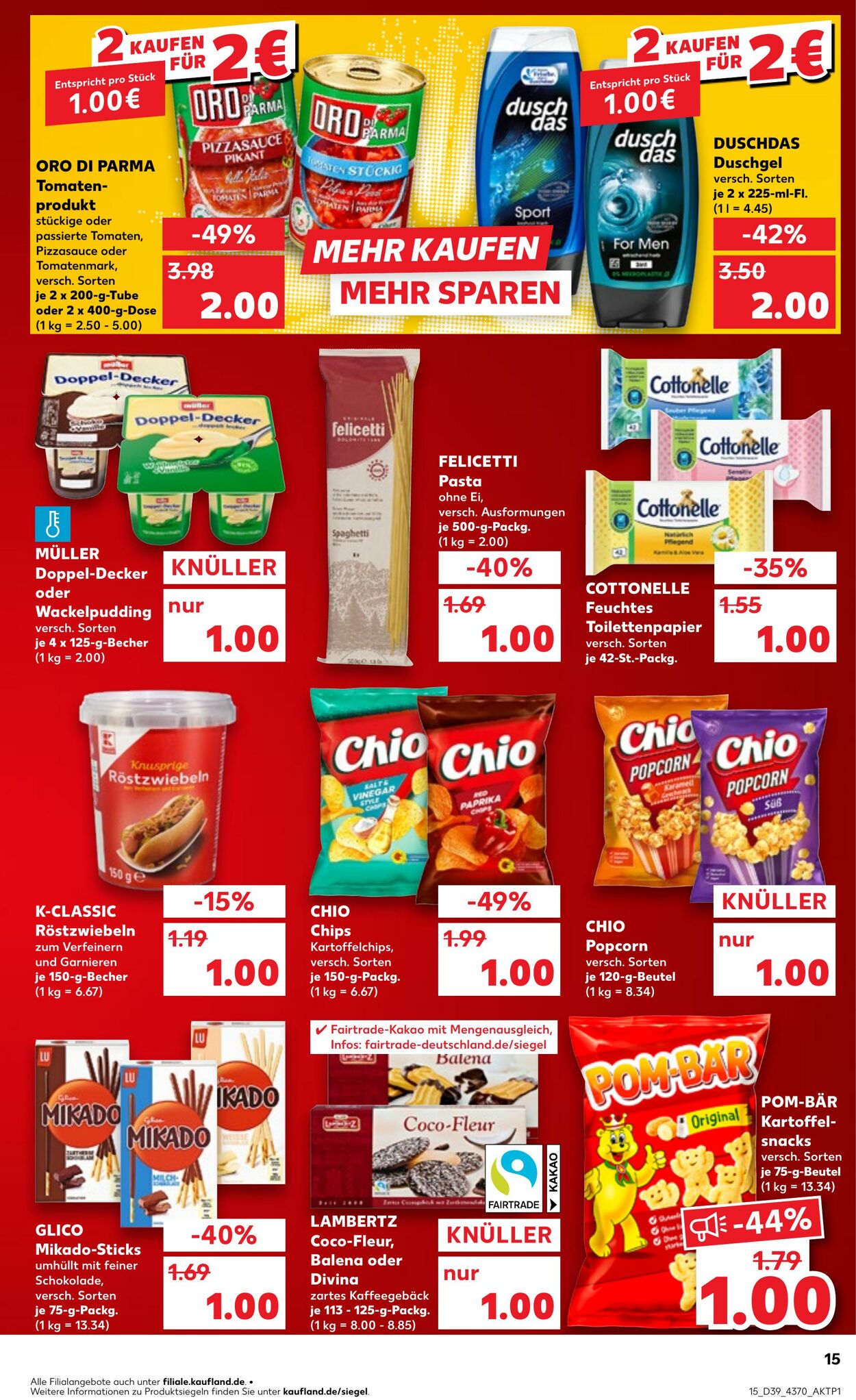 Prospekt Kaufland 28.09.2025 - 01.10.2025