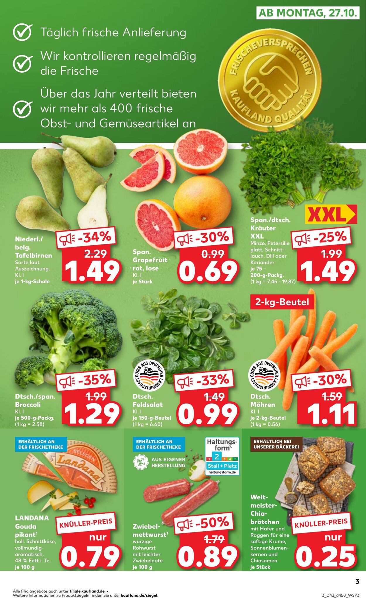 Prospekt Kaufland 26.10.2025 - 29.10.2025