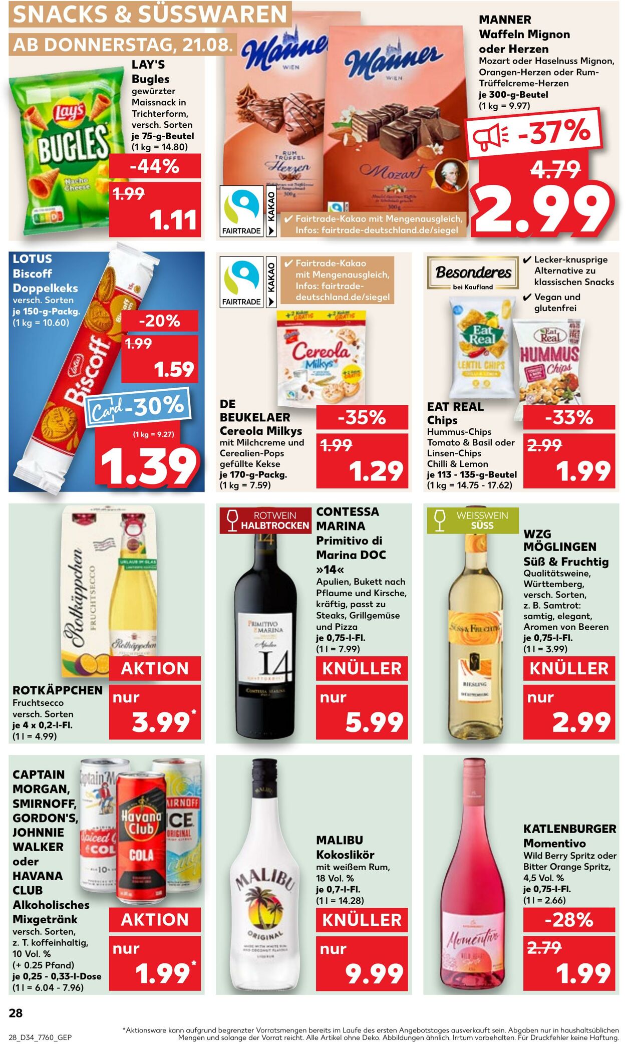 Prospekt Kaufland 21.08.2025 - 27.08.2025