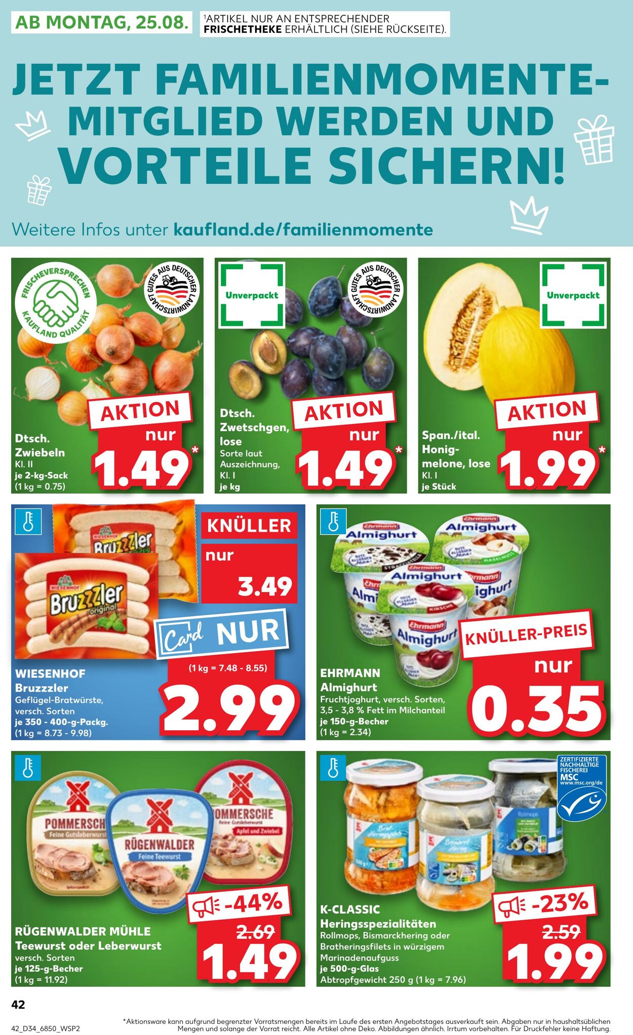 Prospekt Kaufland 21.08.2025 - 27.08.2025