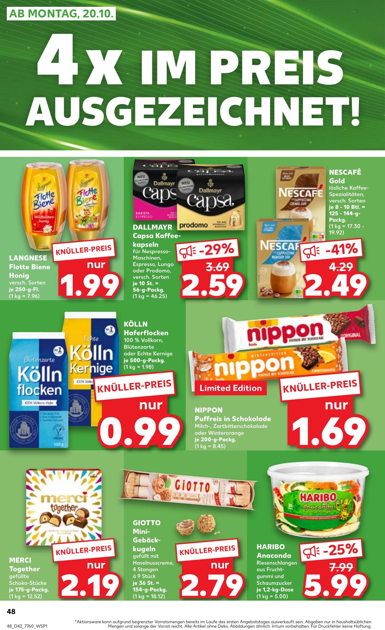Prospekt Kaufland 16.10.2025 - 22.10.2025