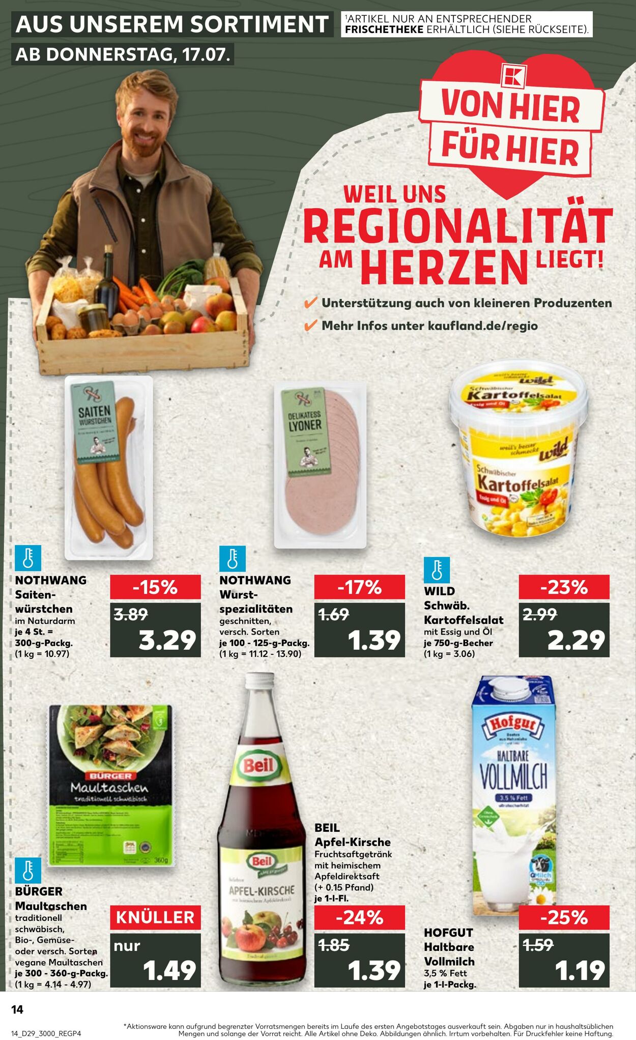 Prospekt Kaufland 17.07.2025 - 23.07.2025