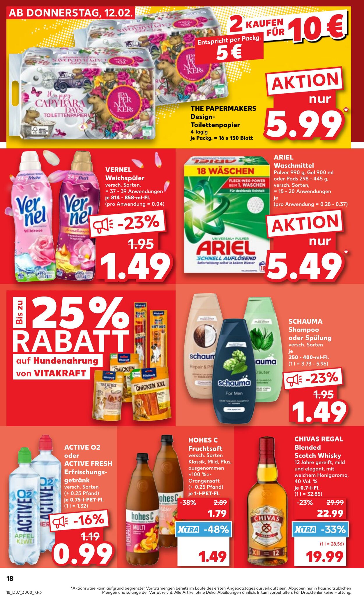 Prospekt Kaufland 15.02.2026 - 18.02.2026