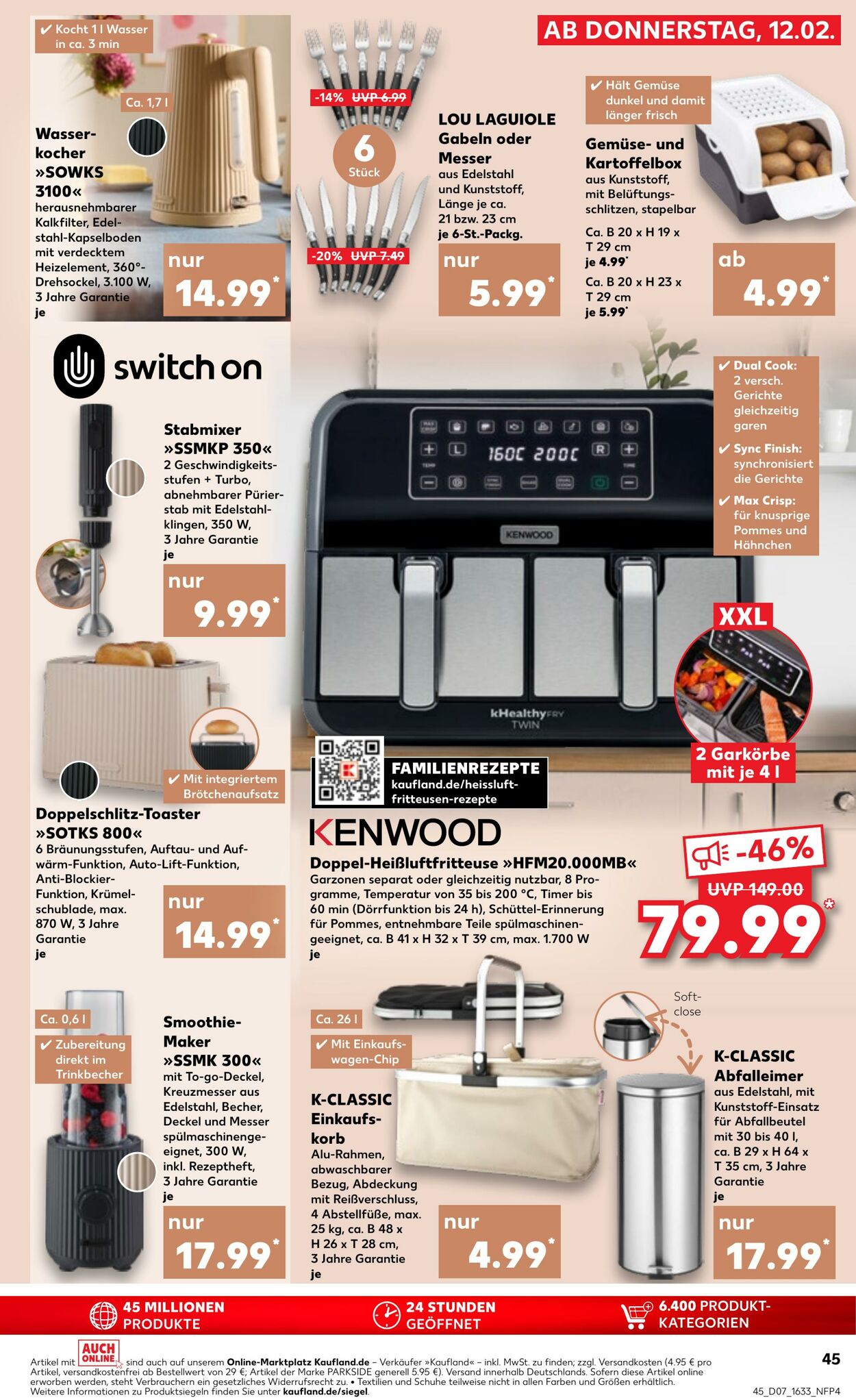 Prospekt Kaufland 15.02.2026 - 18.02.2026