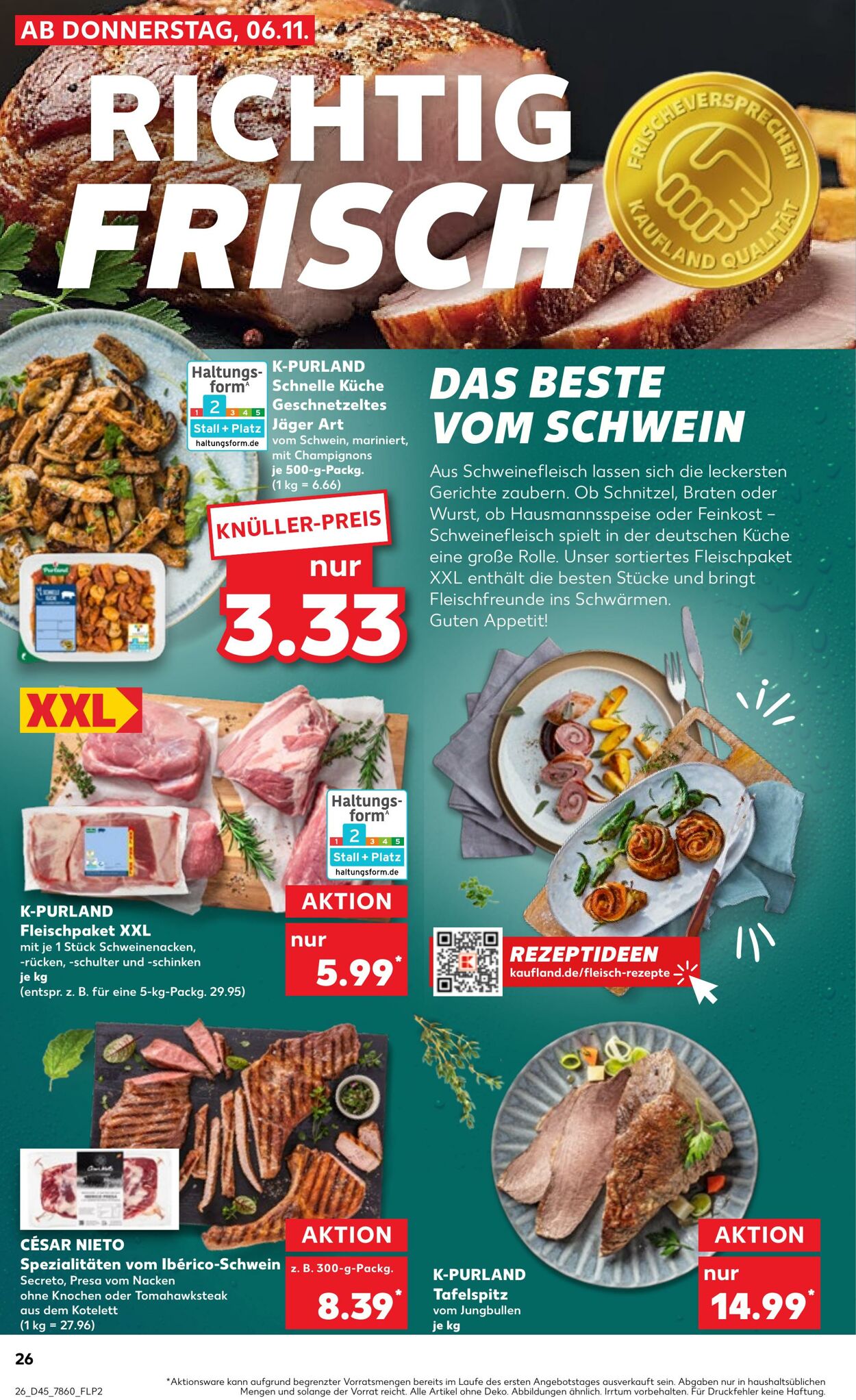 Prospekt Kaufland 06.11.2025 - 12.11.2025