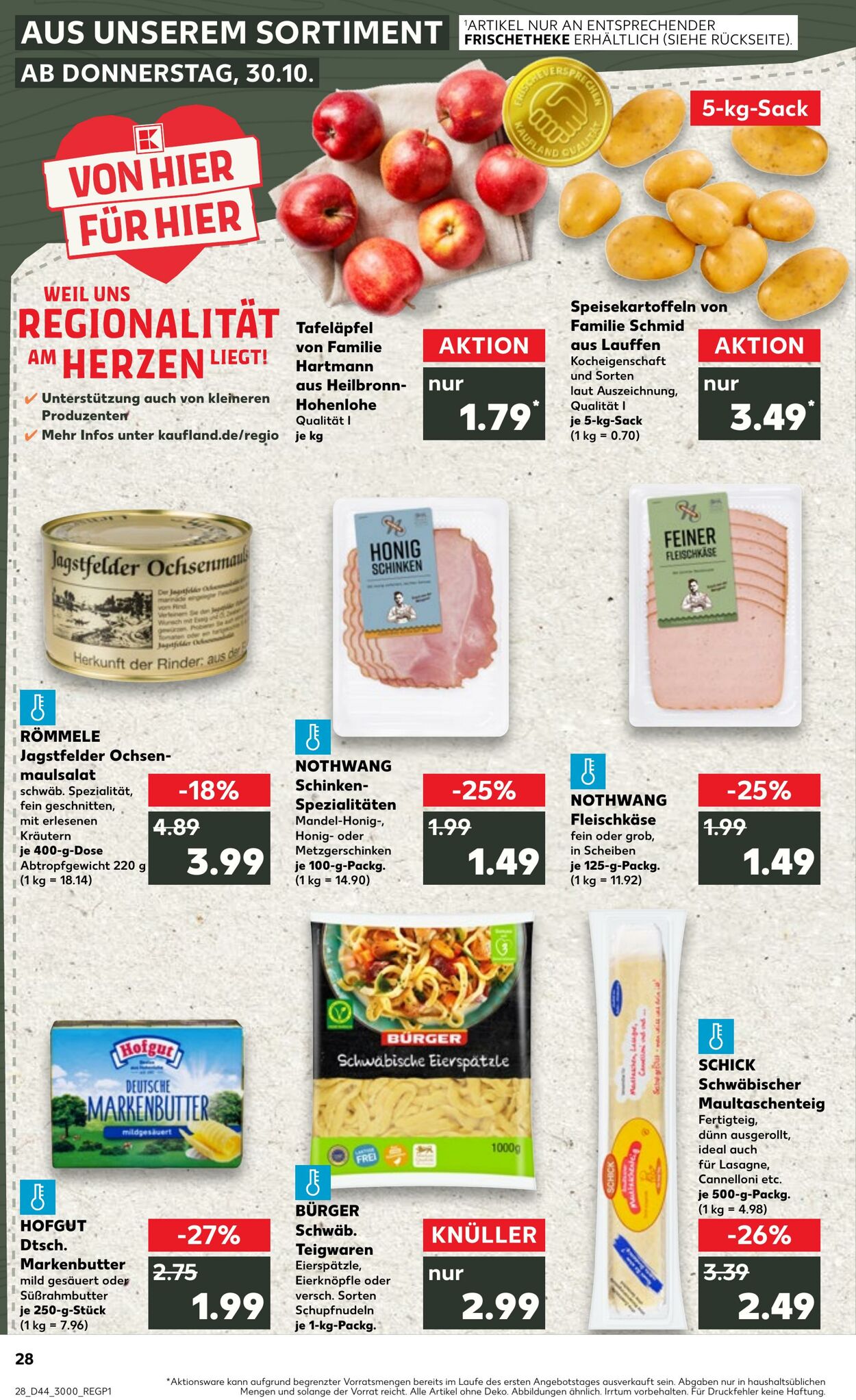 Prospekt Kaufland 02.11.2025 - 05.11.2025