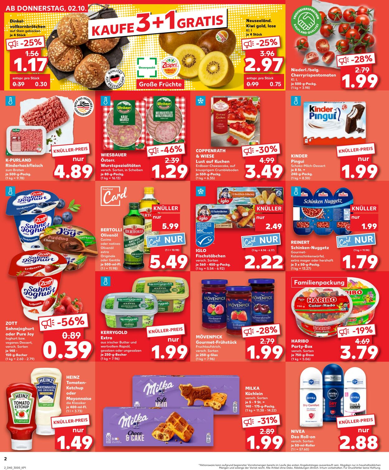 Prospekt Kaufland 02.10.2025 - 08.10.2025