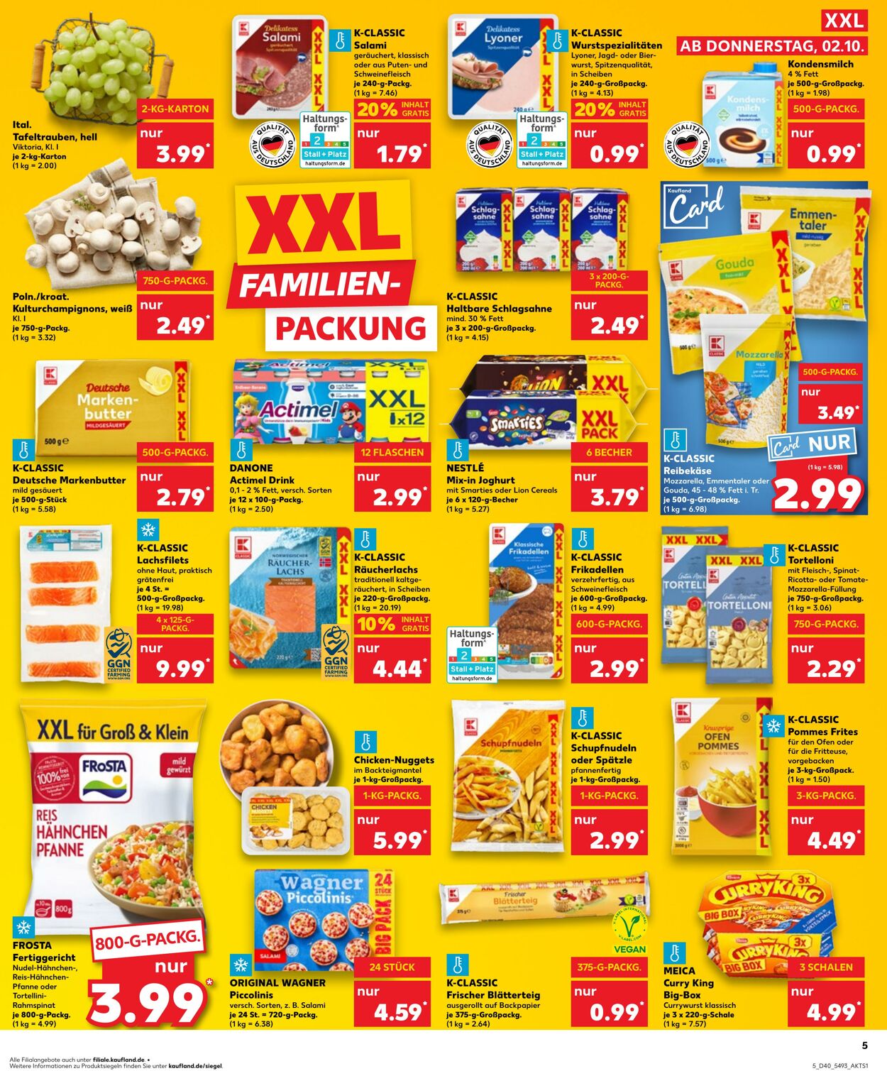 Prospekt Kaufland 02.10.2025 - 08.10.2025