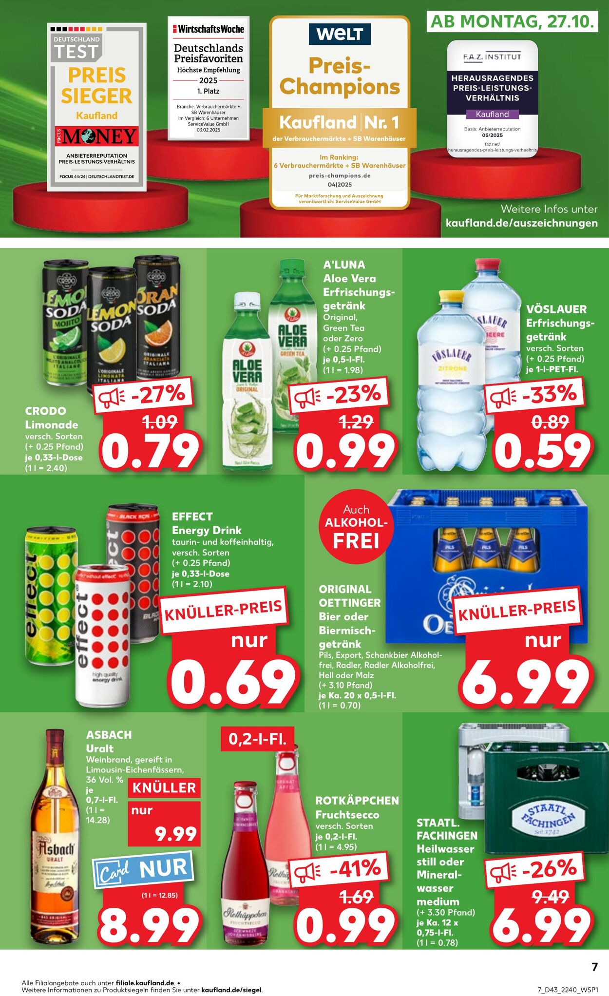 Prospekt Kaufland 26.10.2025 - 29.10.2025