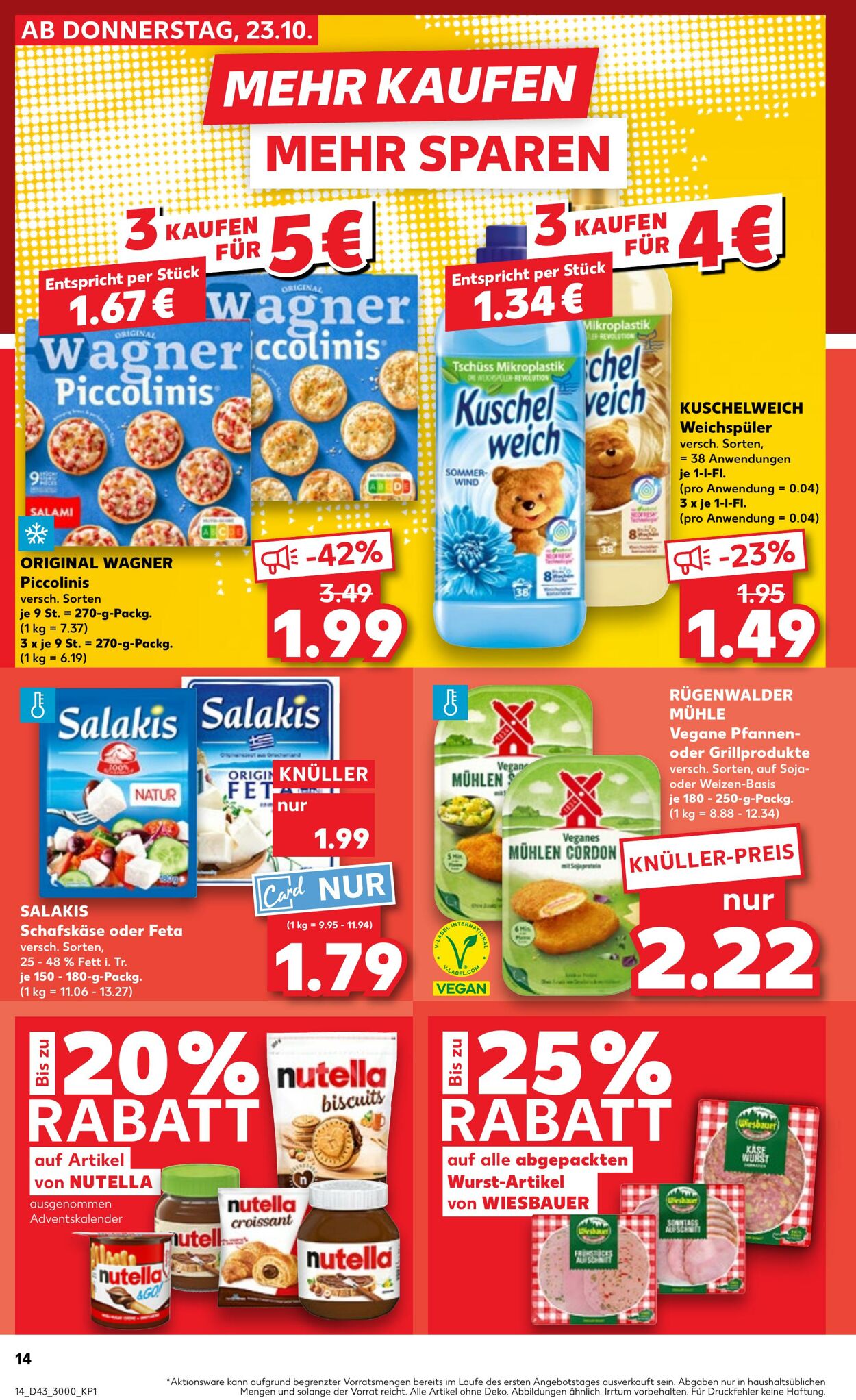 Prospekt Kaufland 26.10.2025 - 29.10.2025