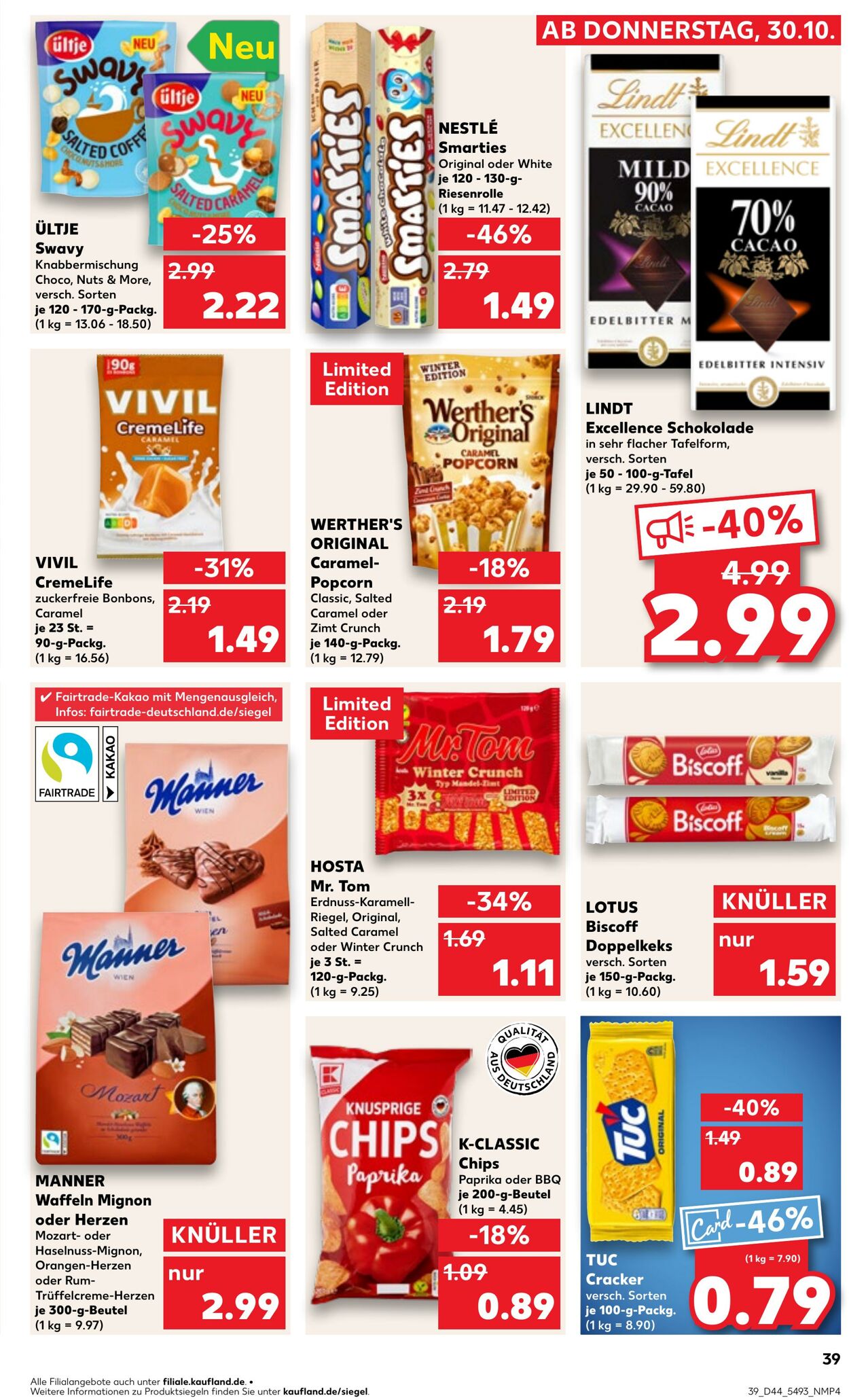 Prospekt Kaufland 30.10.2025 - 05.11.2025