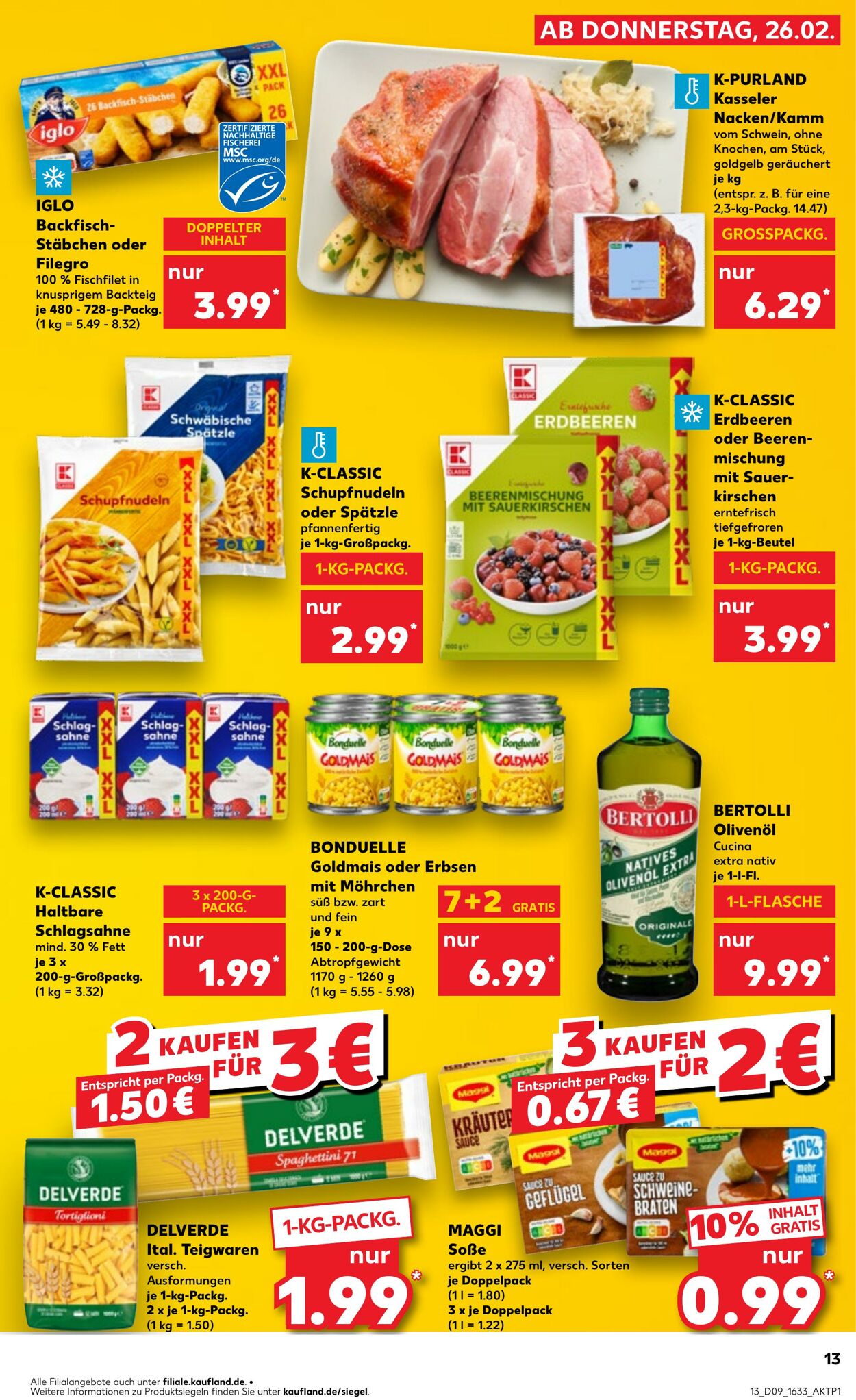 Prospekt Kaufland 26.02.2026 - 04.03.2026