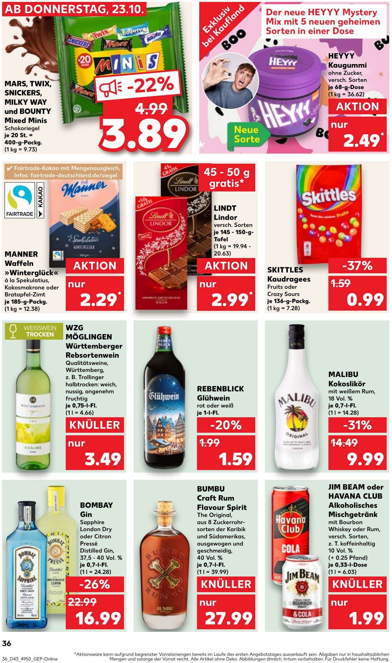 Prospekt Kaufland 26.10.2025 - 29.10.2025