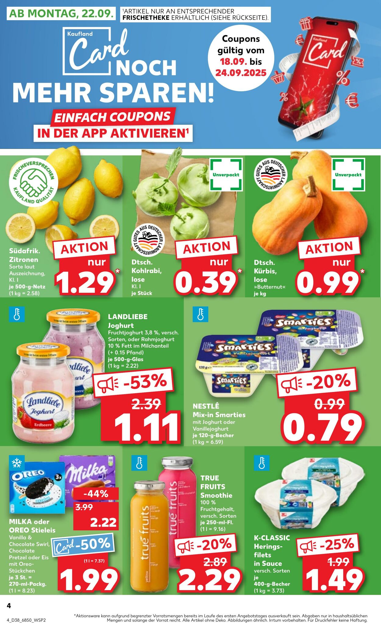 Prospekt Kaufland 21.09.2025 - 24.09.2025