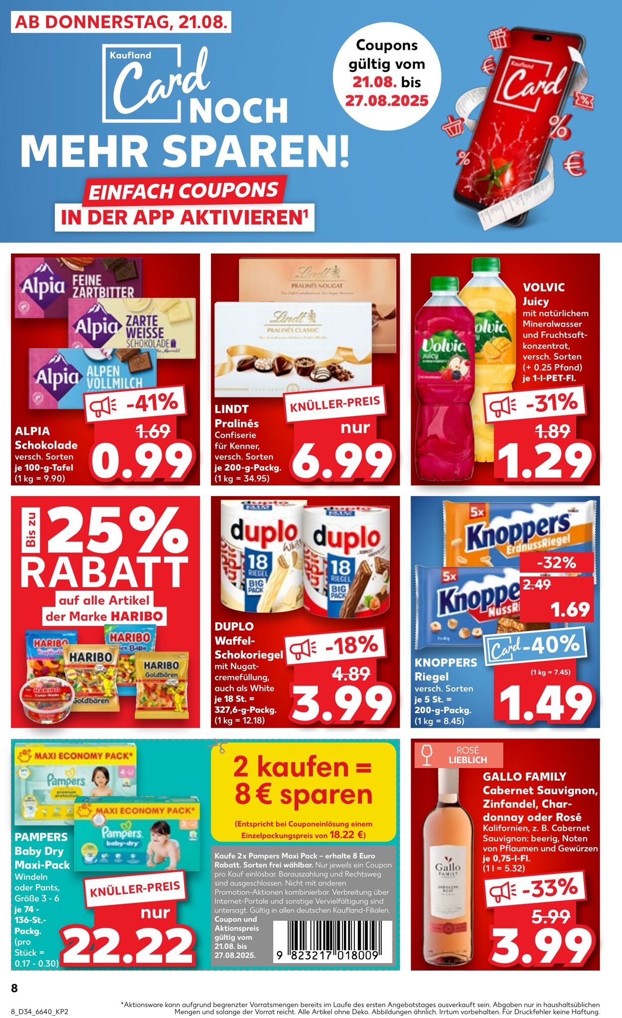 Prospekt Kaufland 21.08.2025 - 27.08.2025