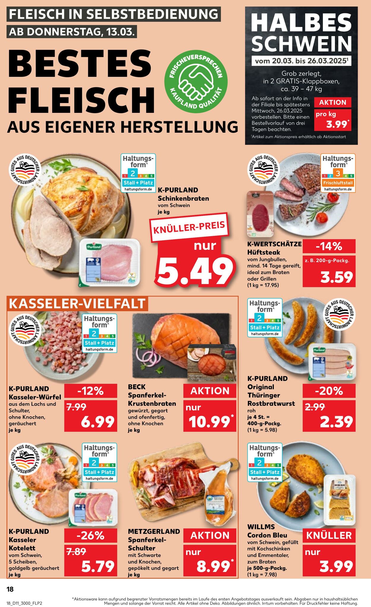 Prospekt Kaufland 13.03.2025 - 19.03.2025