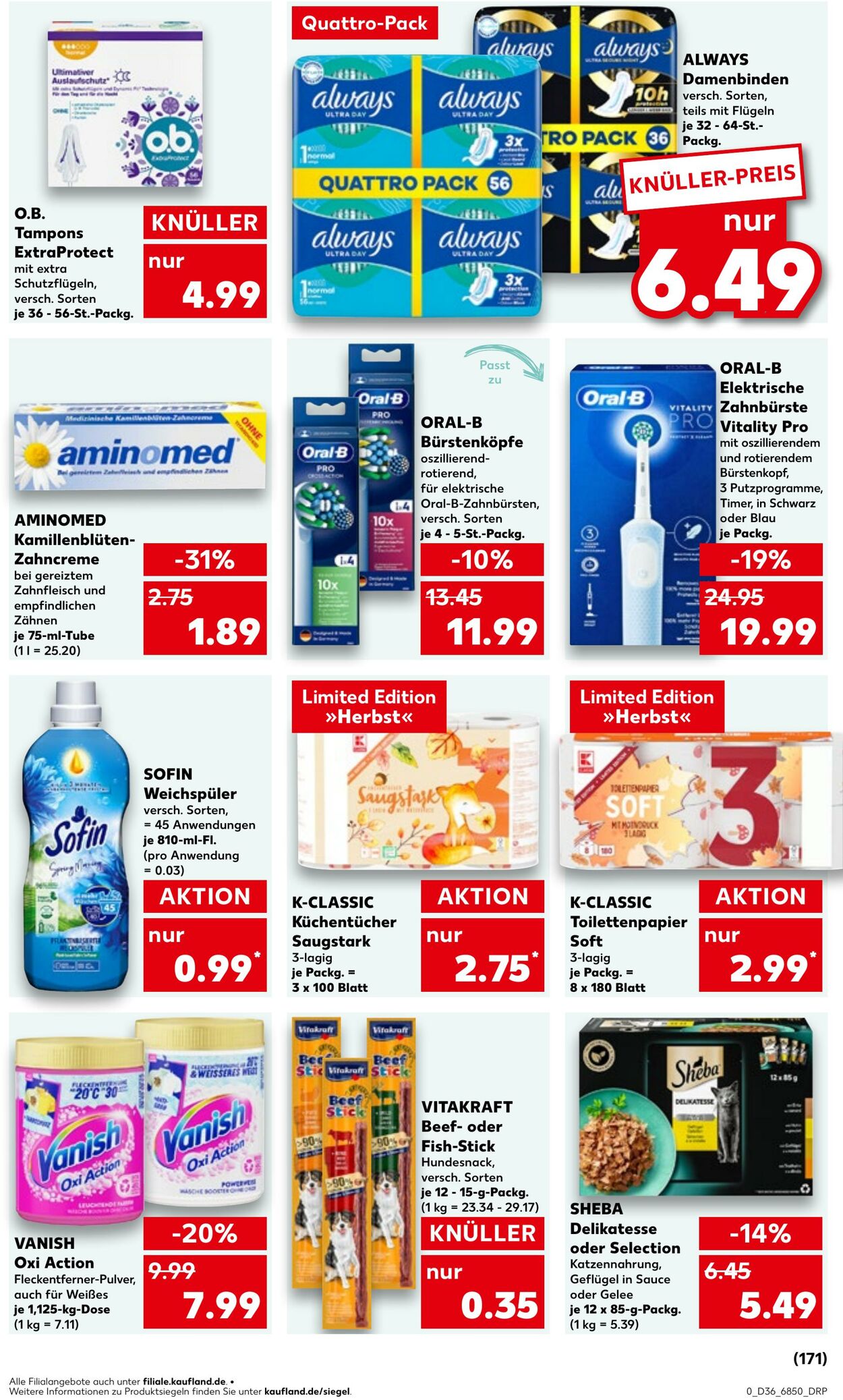 Prospekt Kaufland 07.09.2025 - 10.09.2025