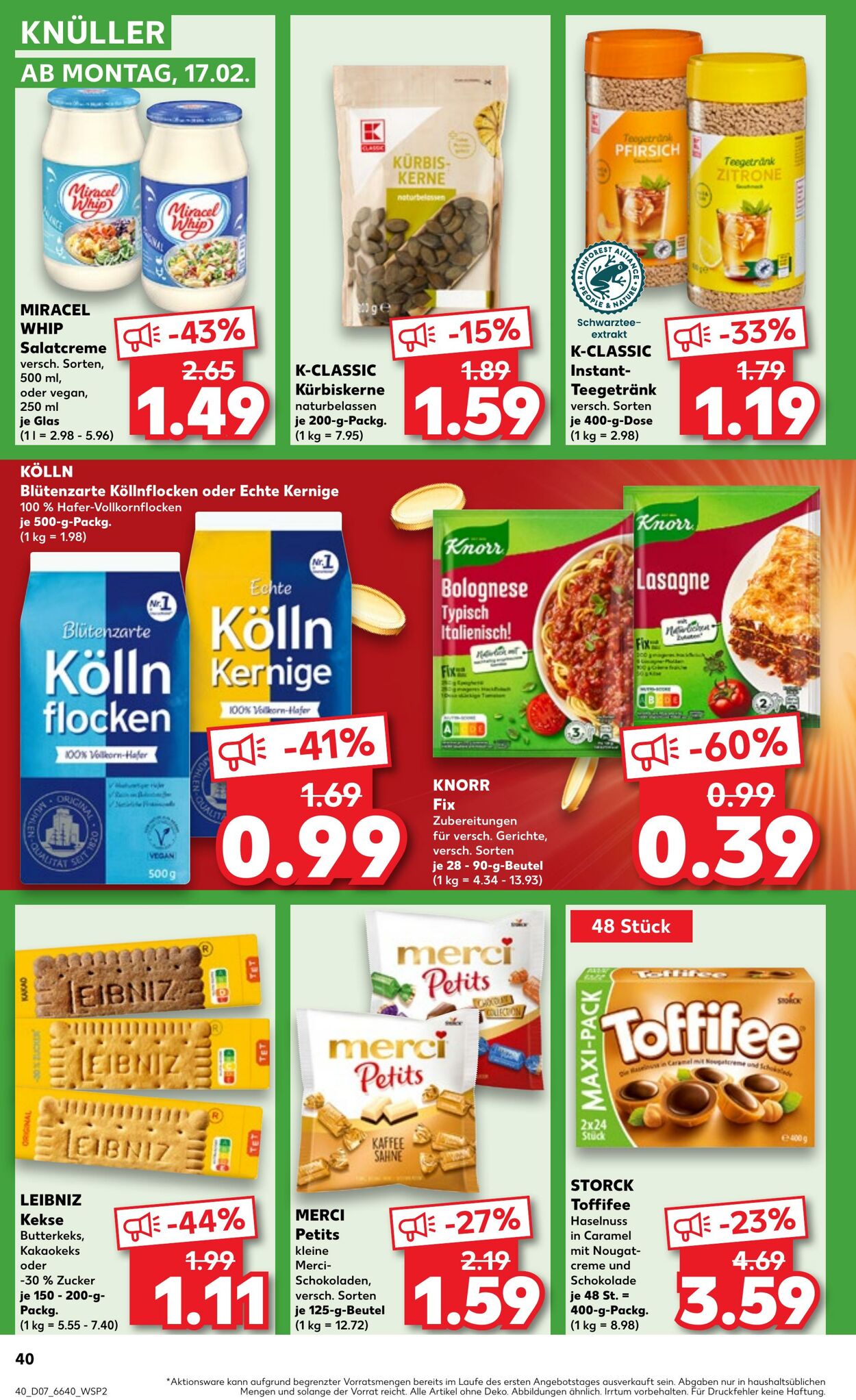 Prospekt Kaufland 13.02.2025 - 19.02.2025