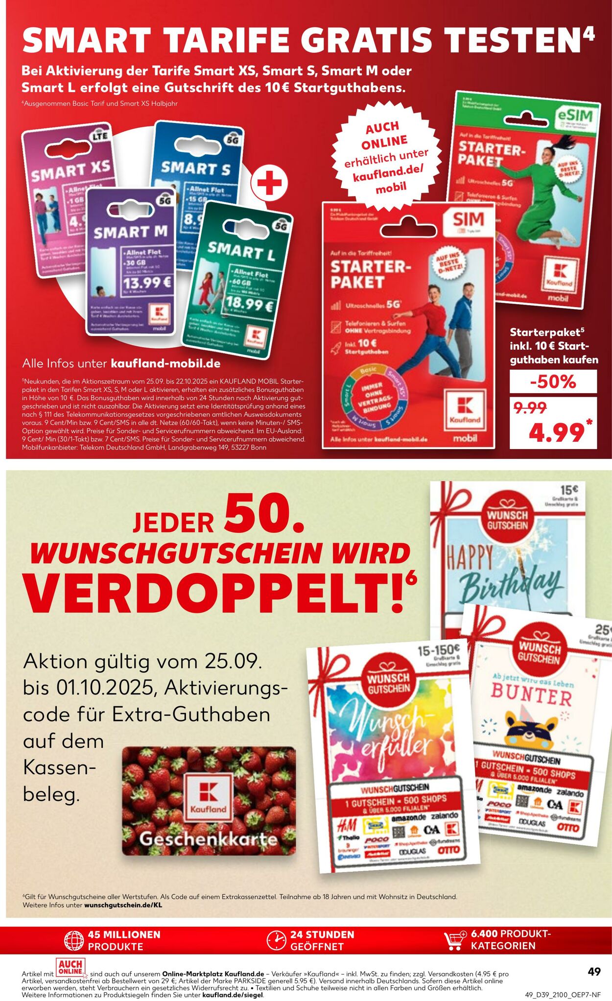 Prospekt Kaufland 28.09.2025 - 01.10.2025
