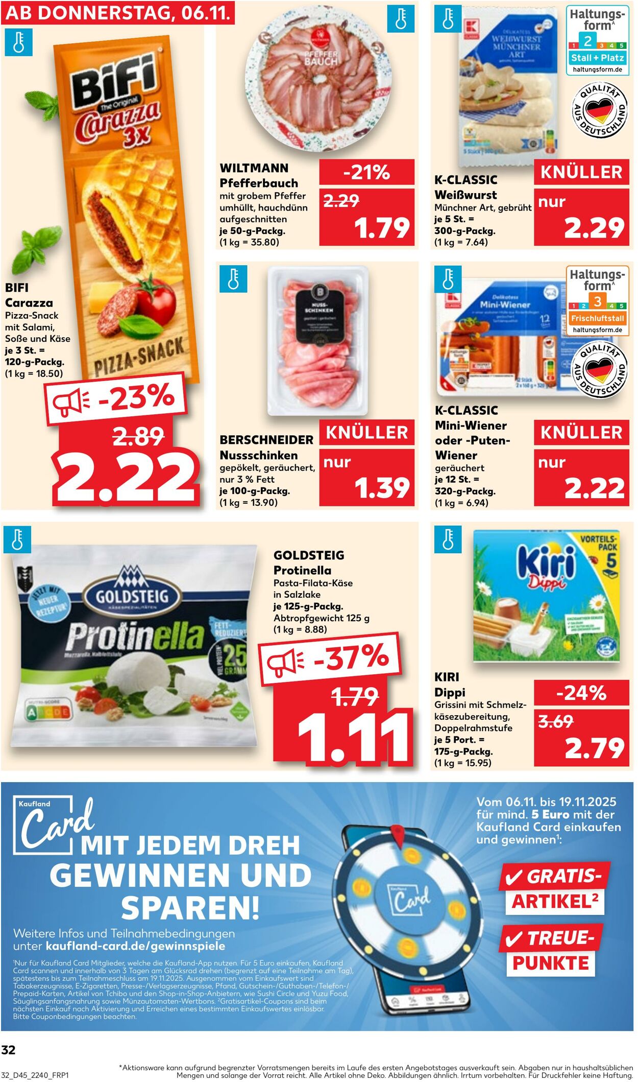 Prospekt Kaufland 09.11.2025 - 12.11.2025