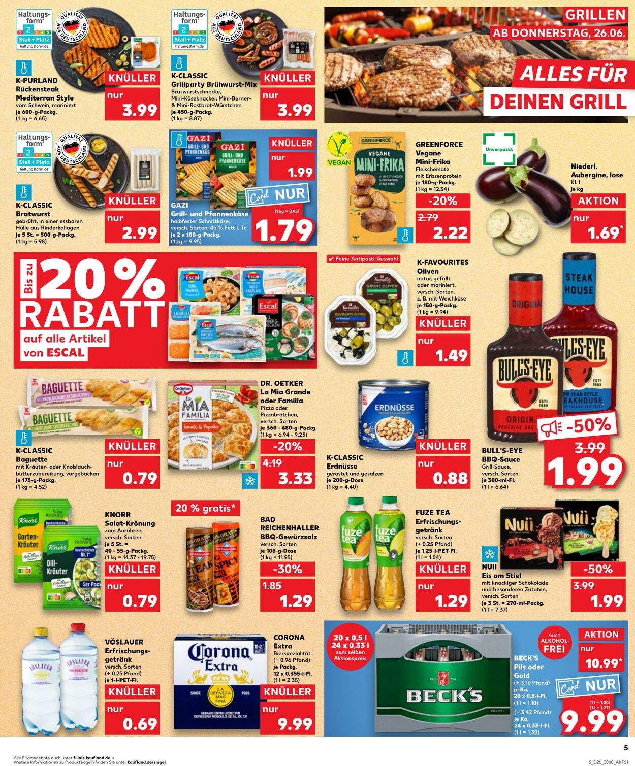 Prospekt Kaufland 26.06.2025 - 02.07.2025