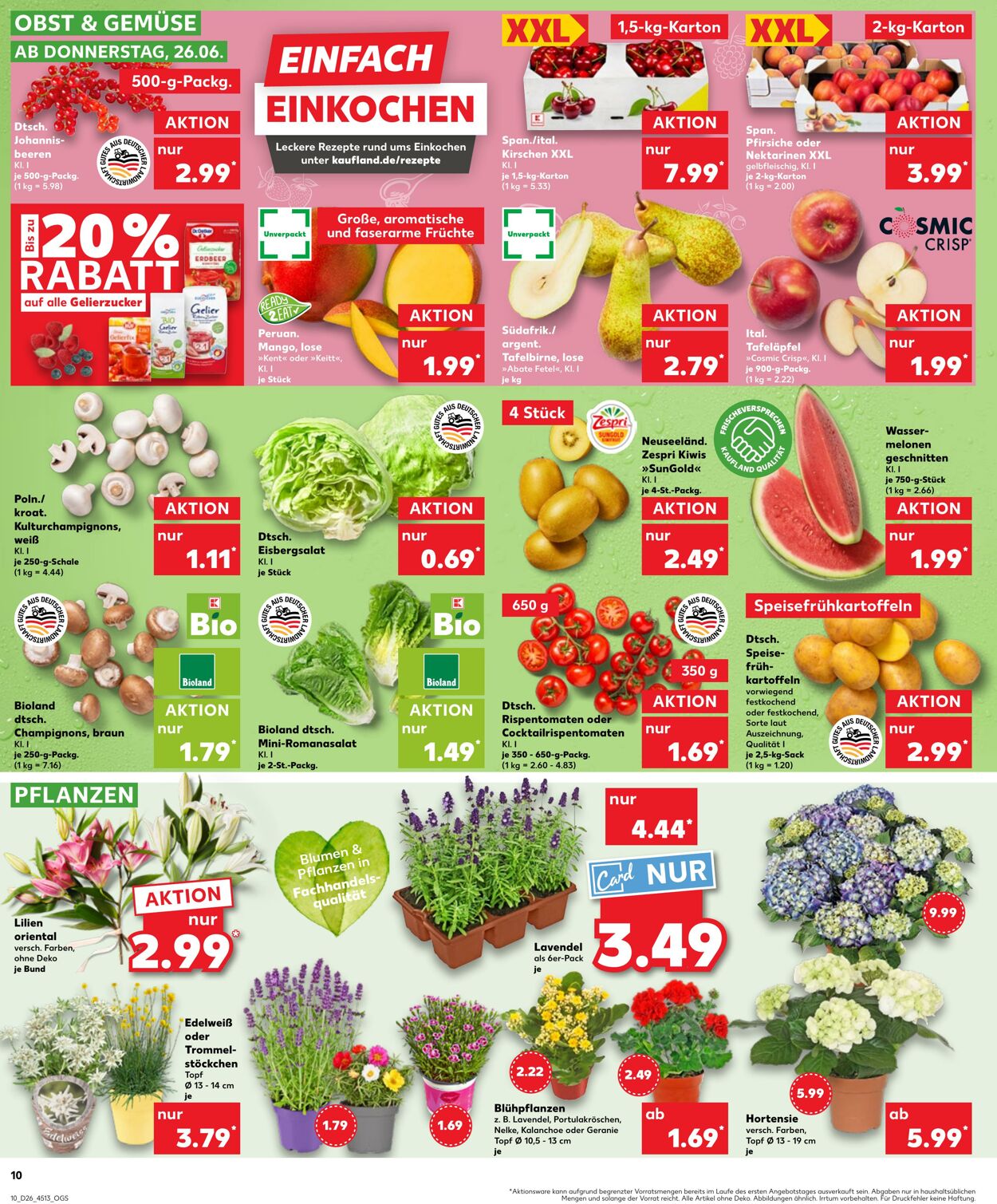 Prospekt Kaufland 26.06.2025 - 02.07.2025