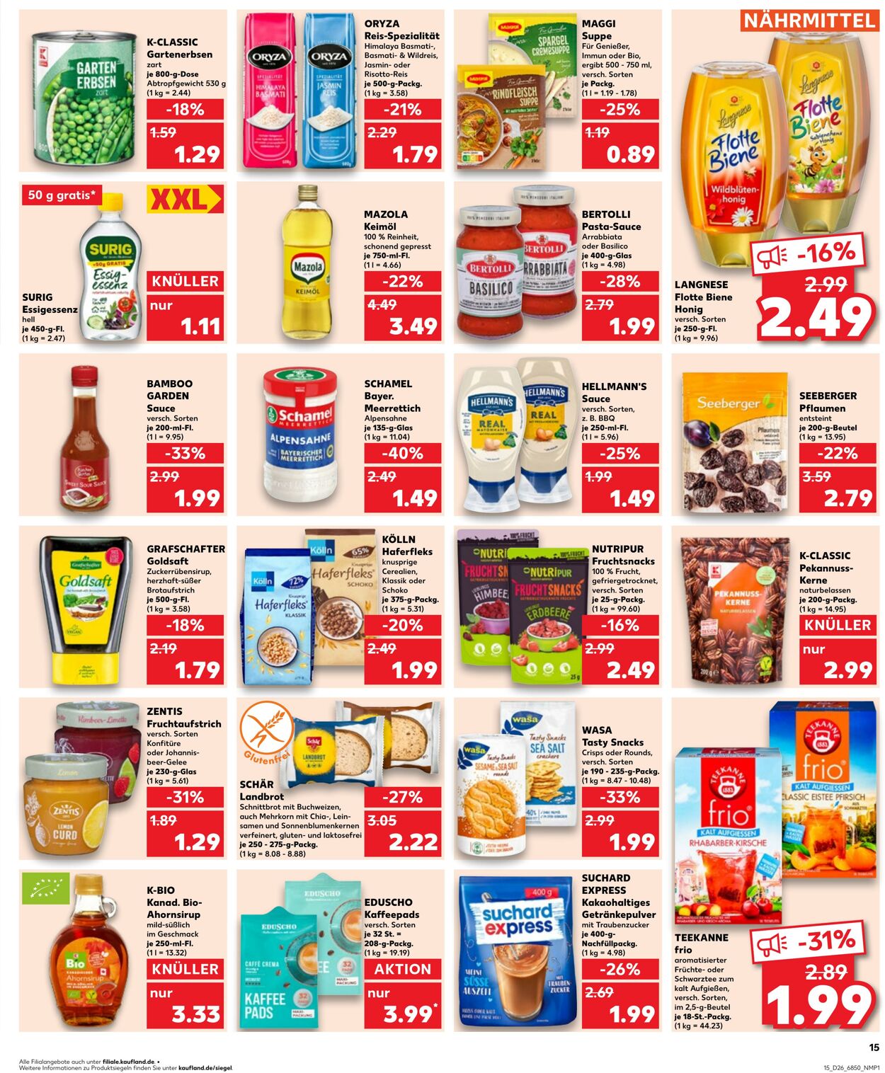 Prospekt Kaufland 26.06.2025 - 02.07.2025