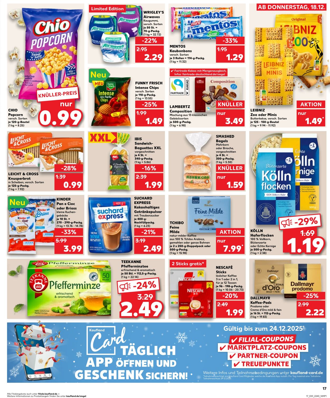 Prospekt Kaufland 18.12.2025 - 24.12.2025