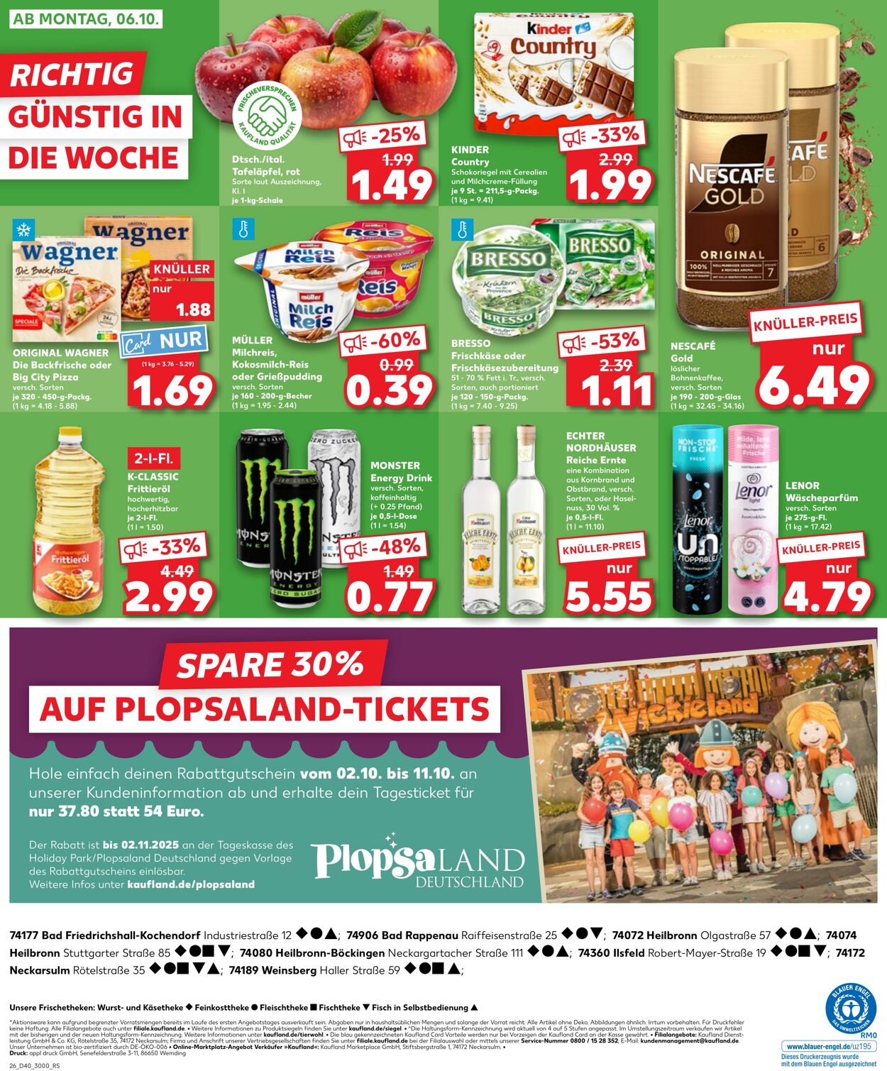 Prospekt Kaufland 02.10.2025 - 08.10.2025