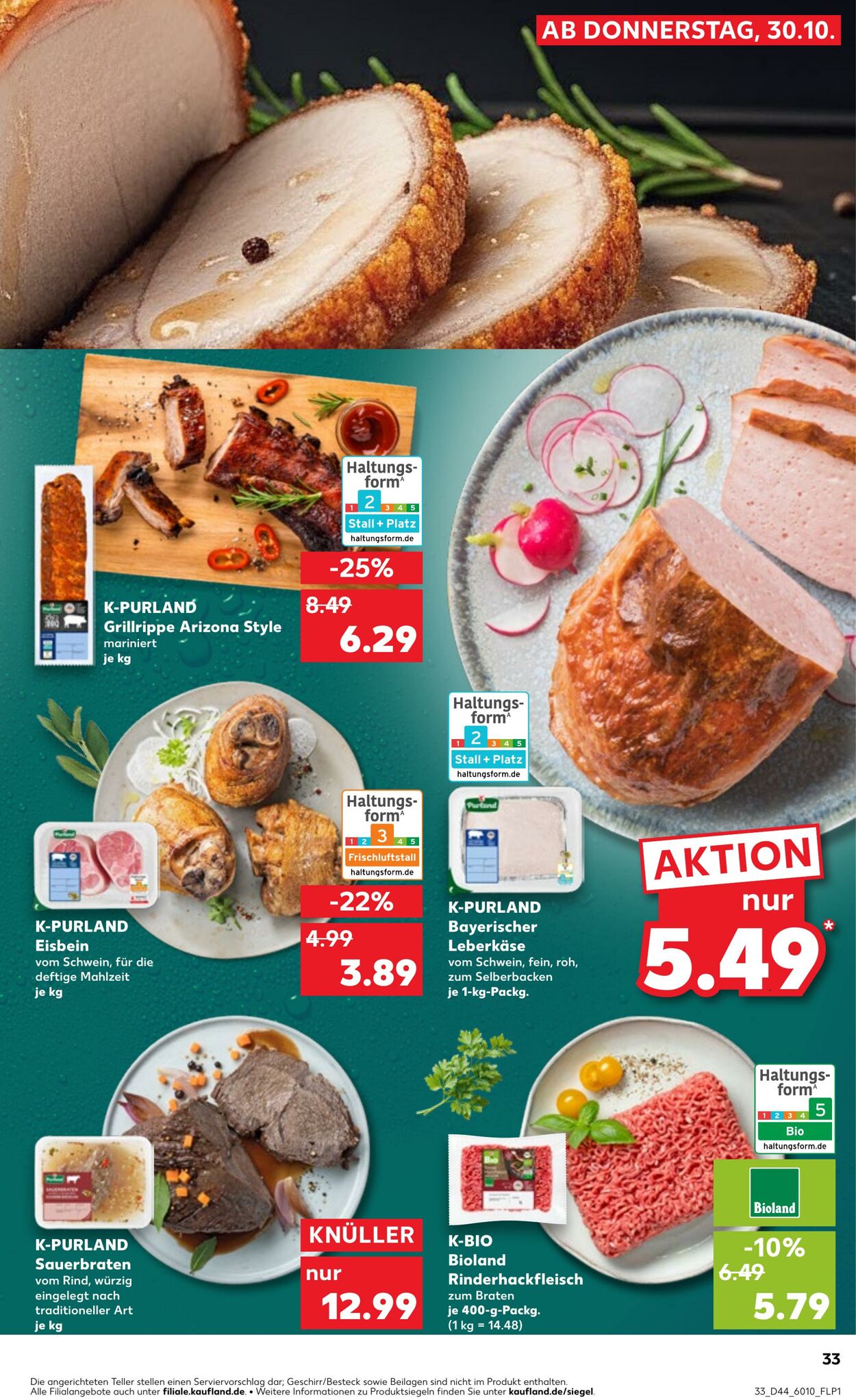 Prospekt Kaufland 02.11.2025 - 05.11.2025