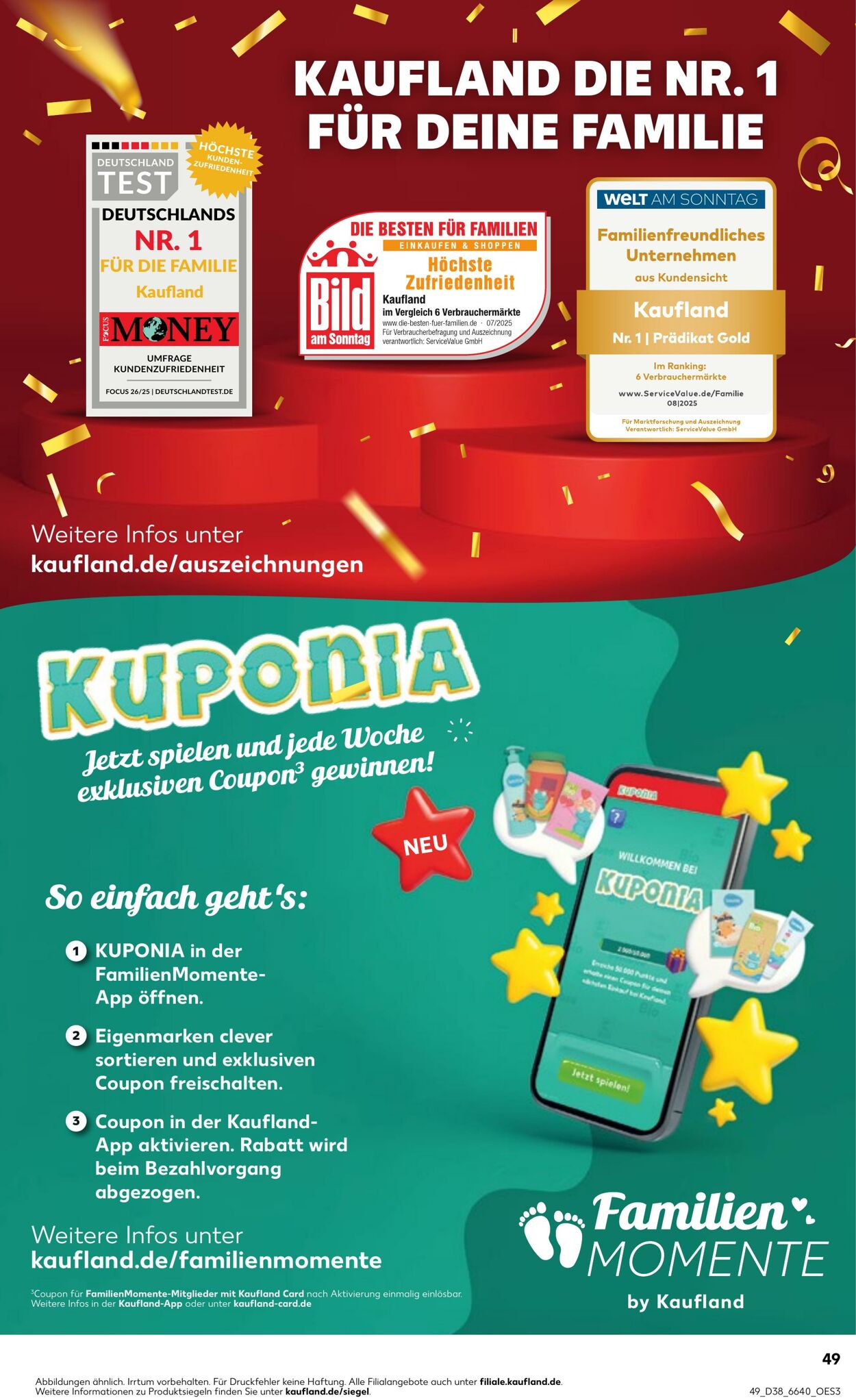 Prospekt Kaufland 18.09.2025 - 24.09.2025