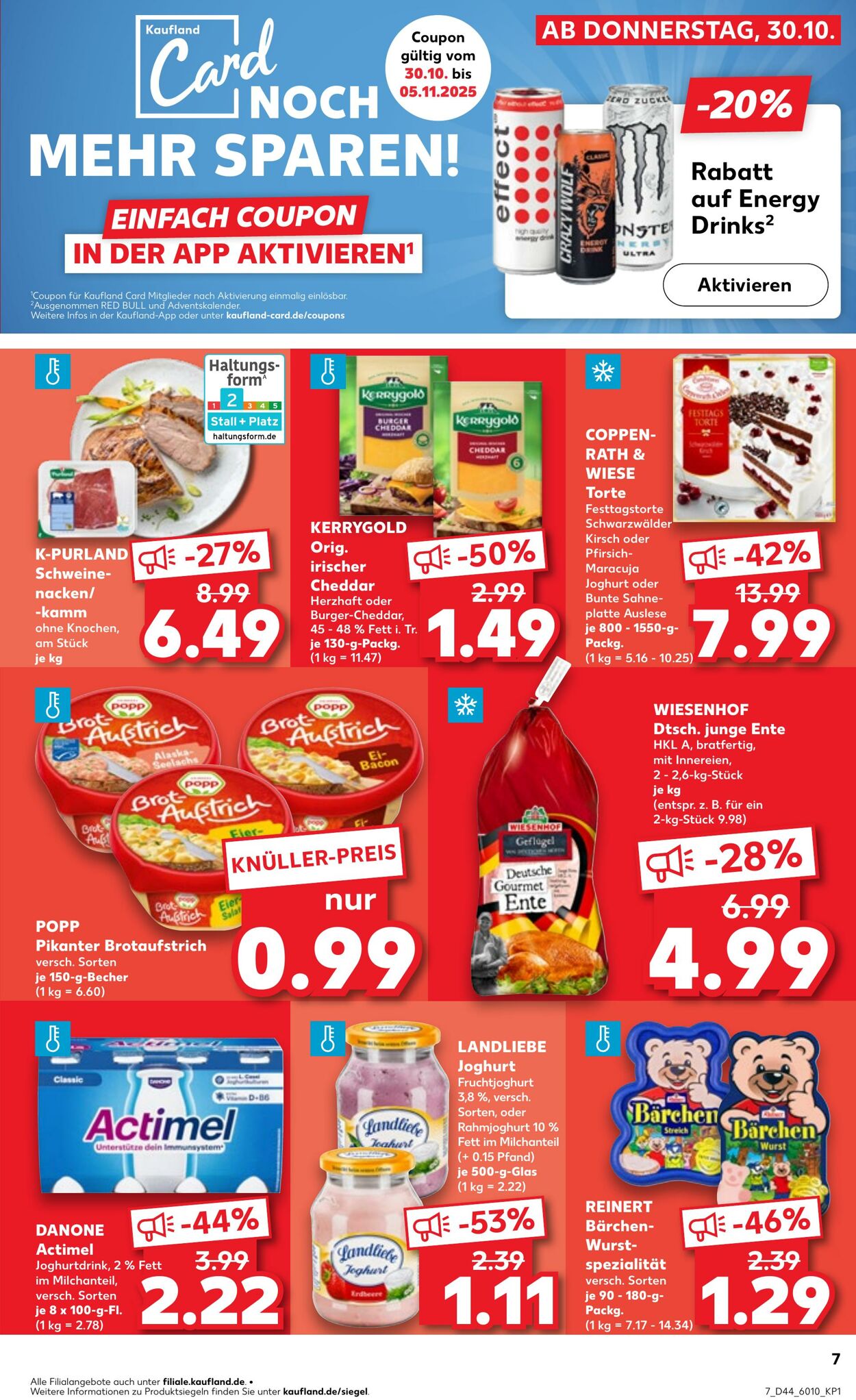 Prospekt Kaufland 30.10.2025 - 05.11.2025