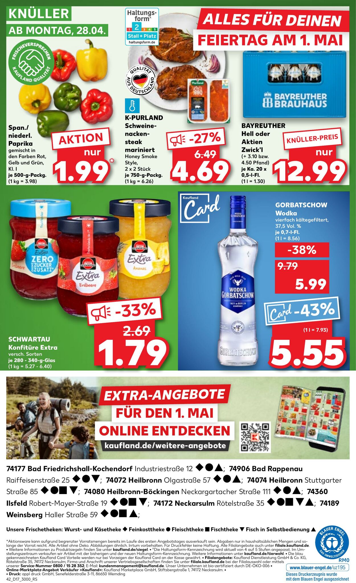 Prospekt Kaufland 24.04.2025 - 30.04.2025