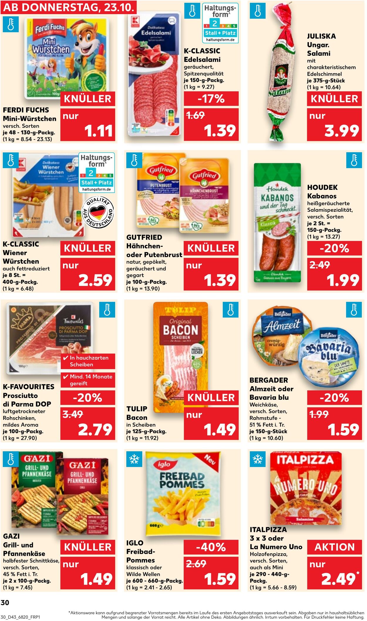 Prospekt Kaufland 26.10.2025 - 29.10.2025