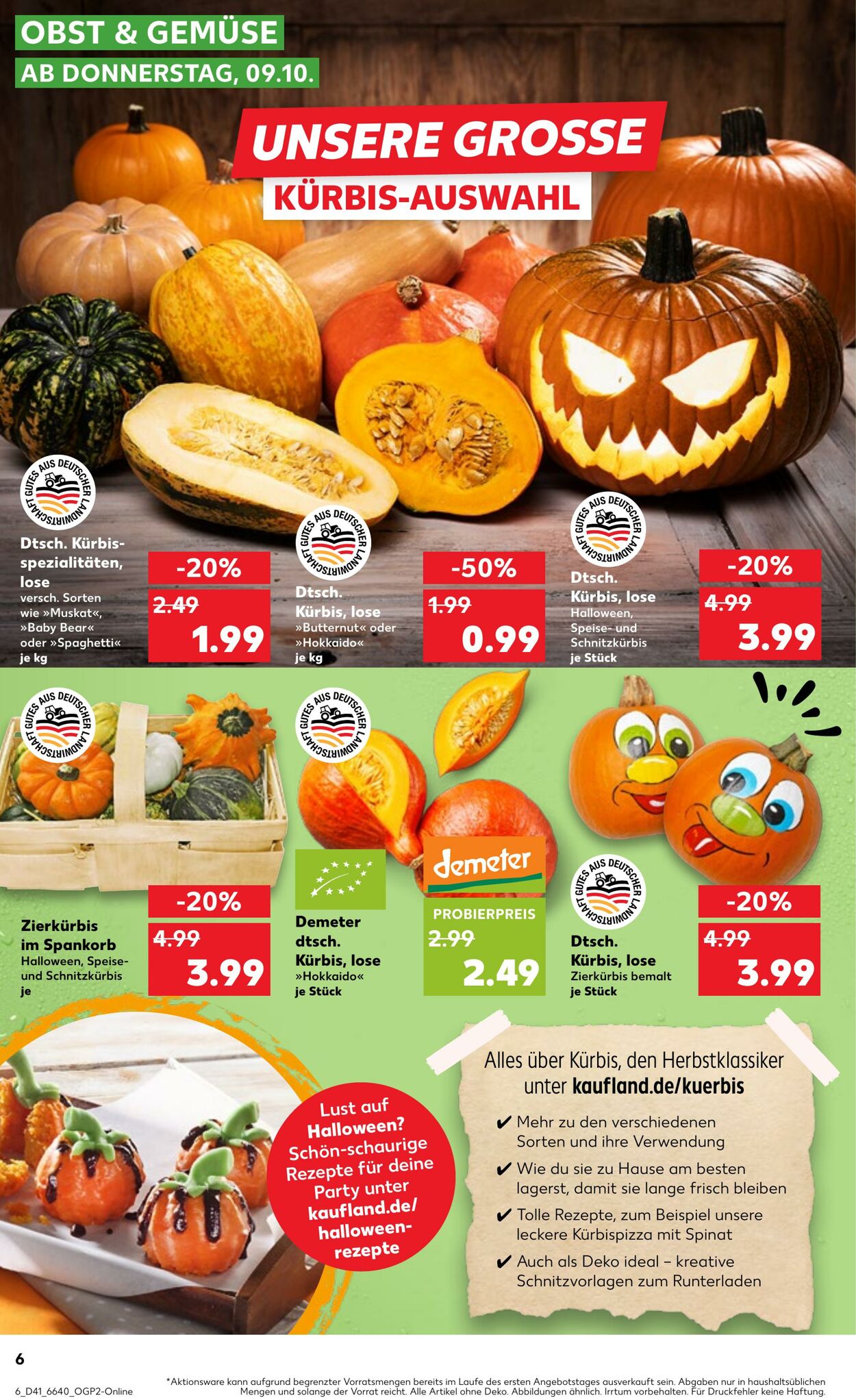 Prospekt Kaufland 12.10.2025 - 15.10.2025