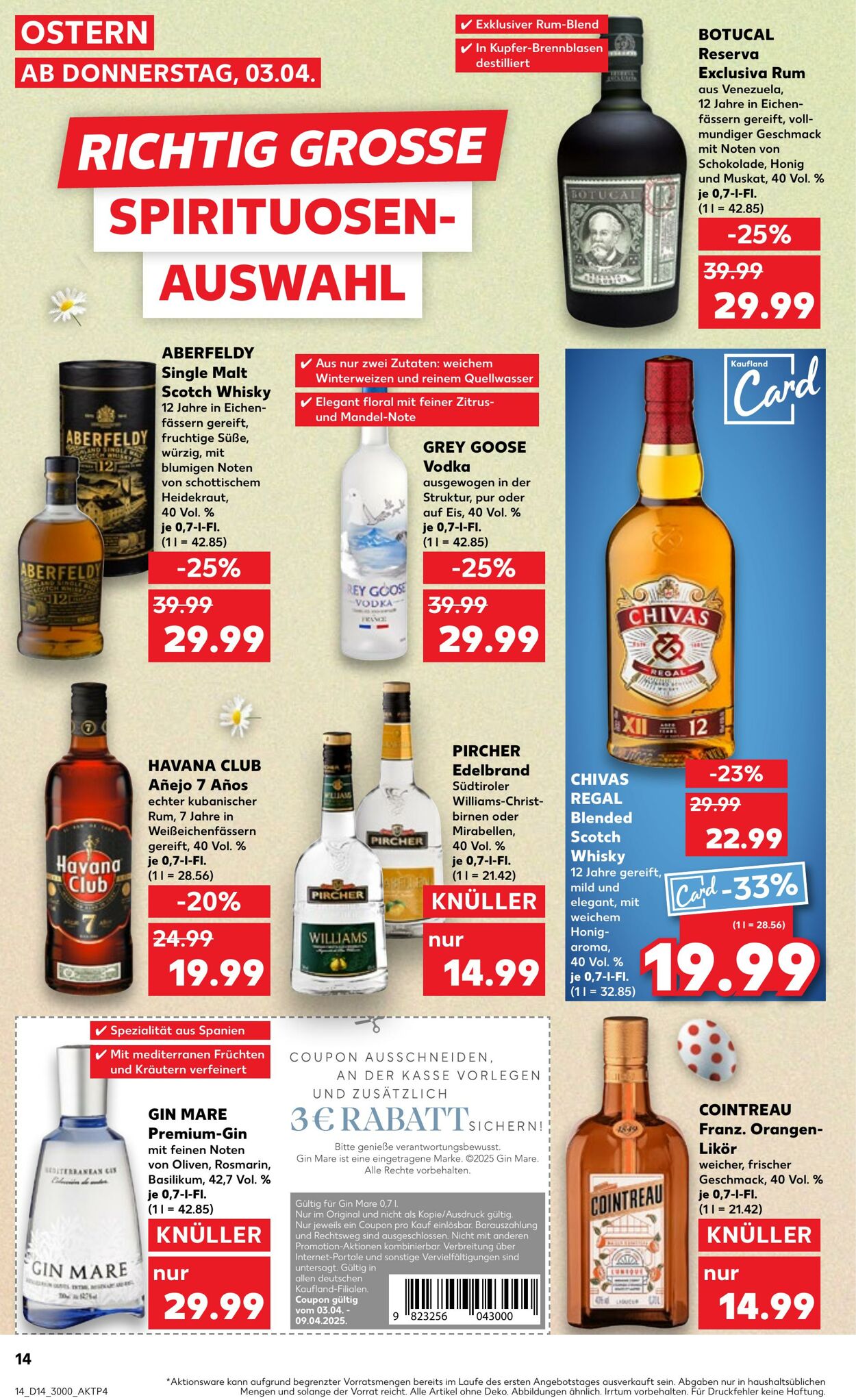 Prospekt Kaufland 03.04.2025 - 09.04.2025