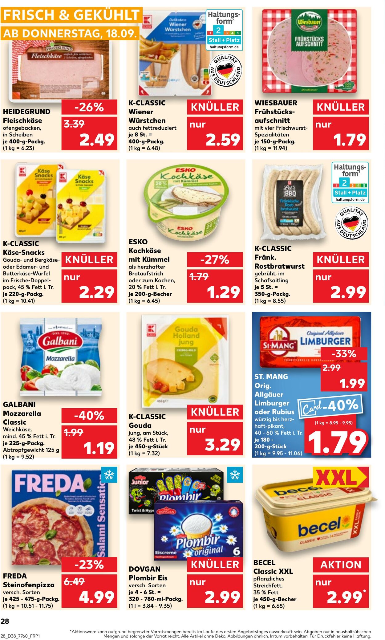 Prospekt Kaufland 18.09.2025 - 24.09.2025
