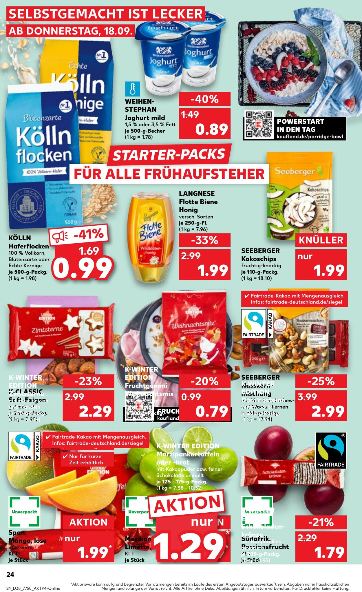 Prospekt Kaufland 21.09.2025 - 24.09.2025