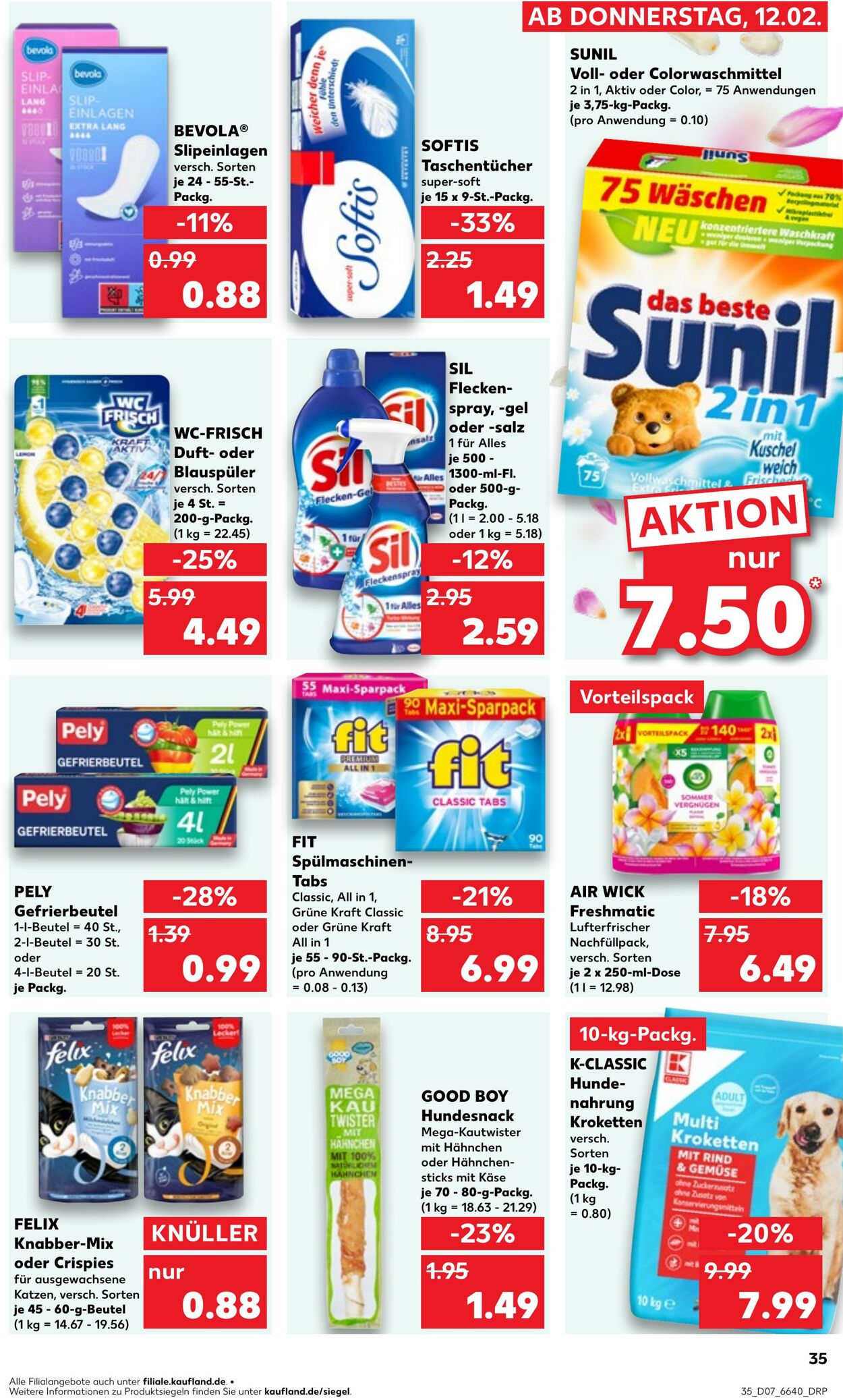 Prospekt Kaufland 15.02.2026 - 18.02.2026