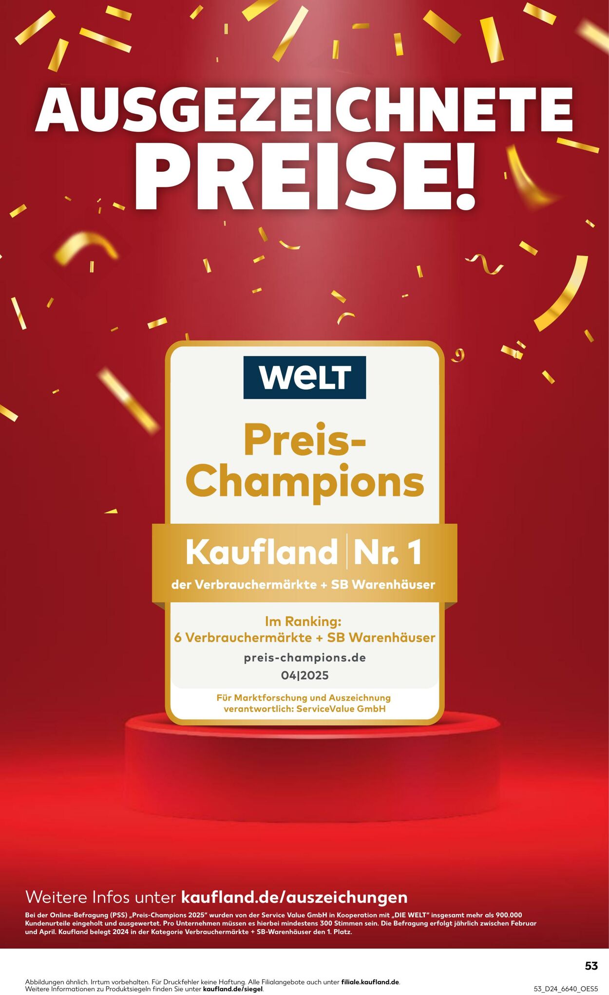 Prospekt Kaufland 12.06.2025 - 18.06.2025