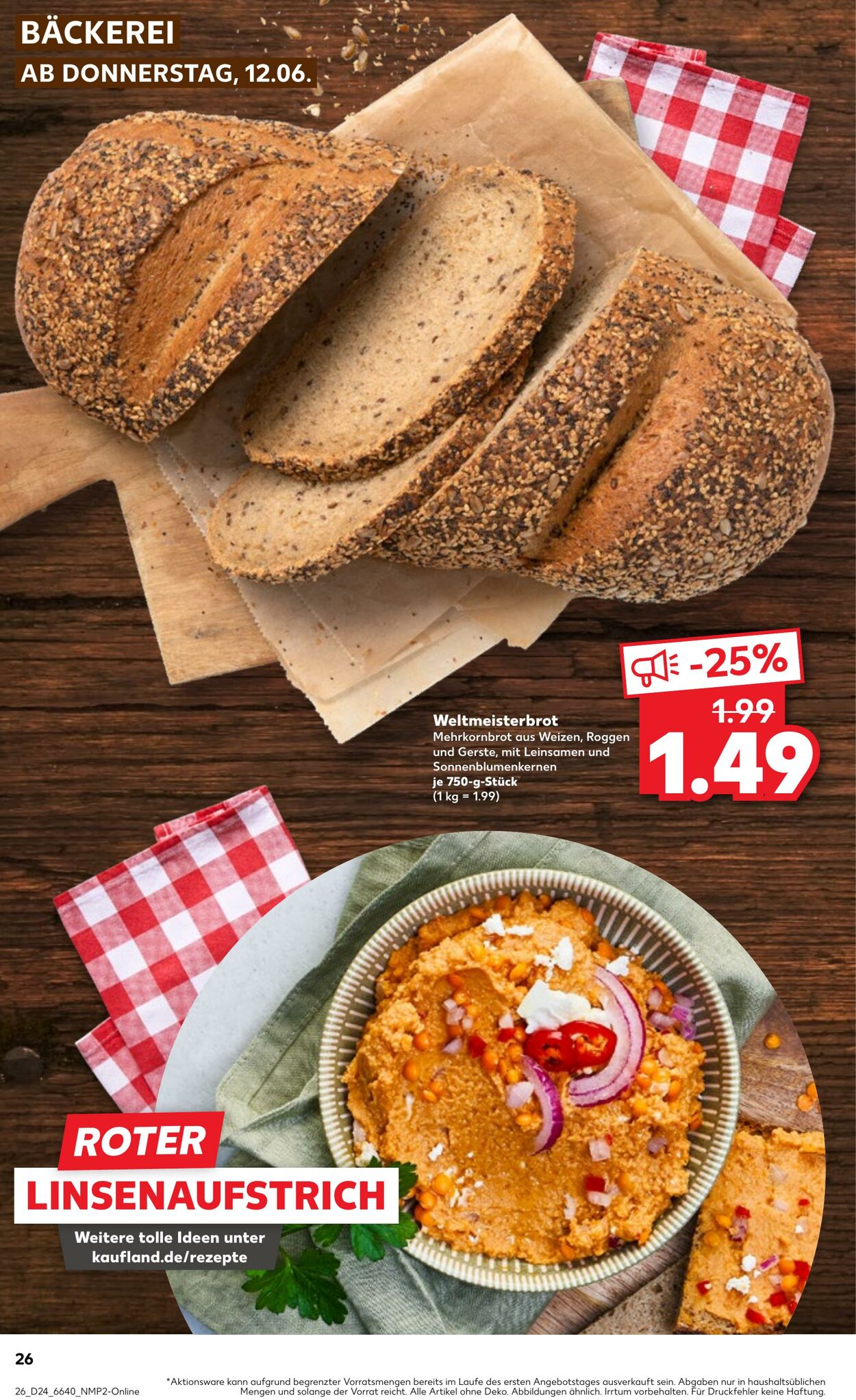 Prospekt Kaufland 12.06.2025 - 18.06.2025